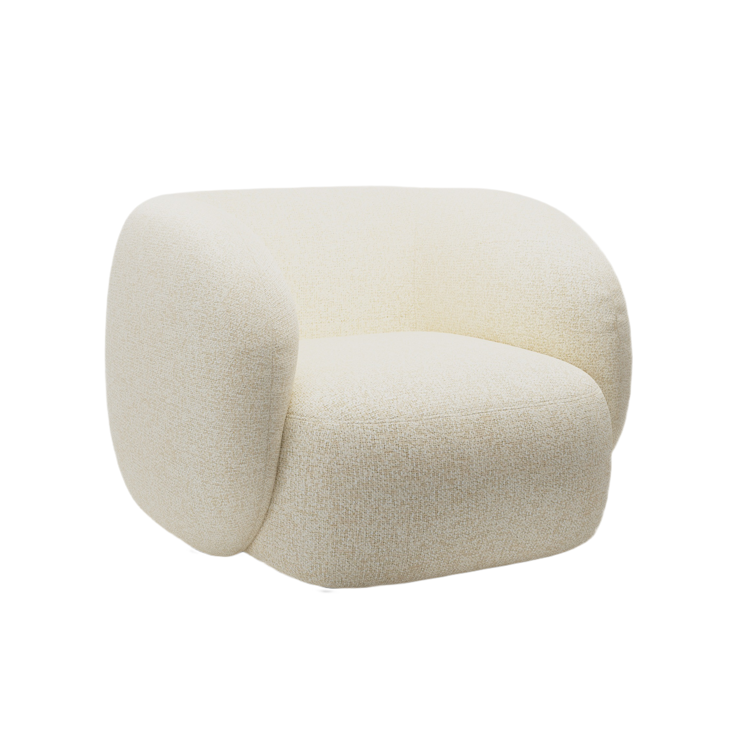 Sessel KATE hellbeige Melange