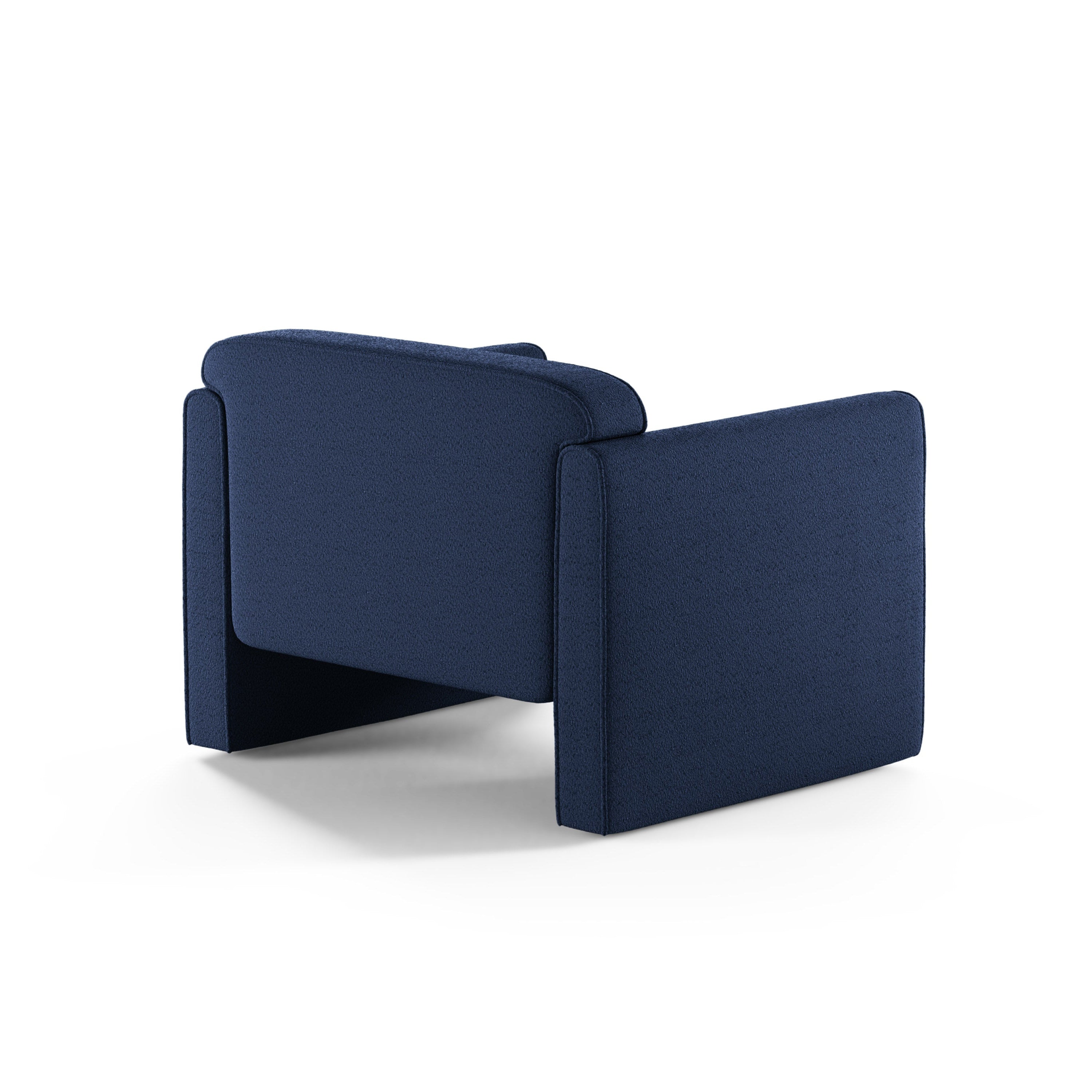 Sessel ABBY meerblau boucle