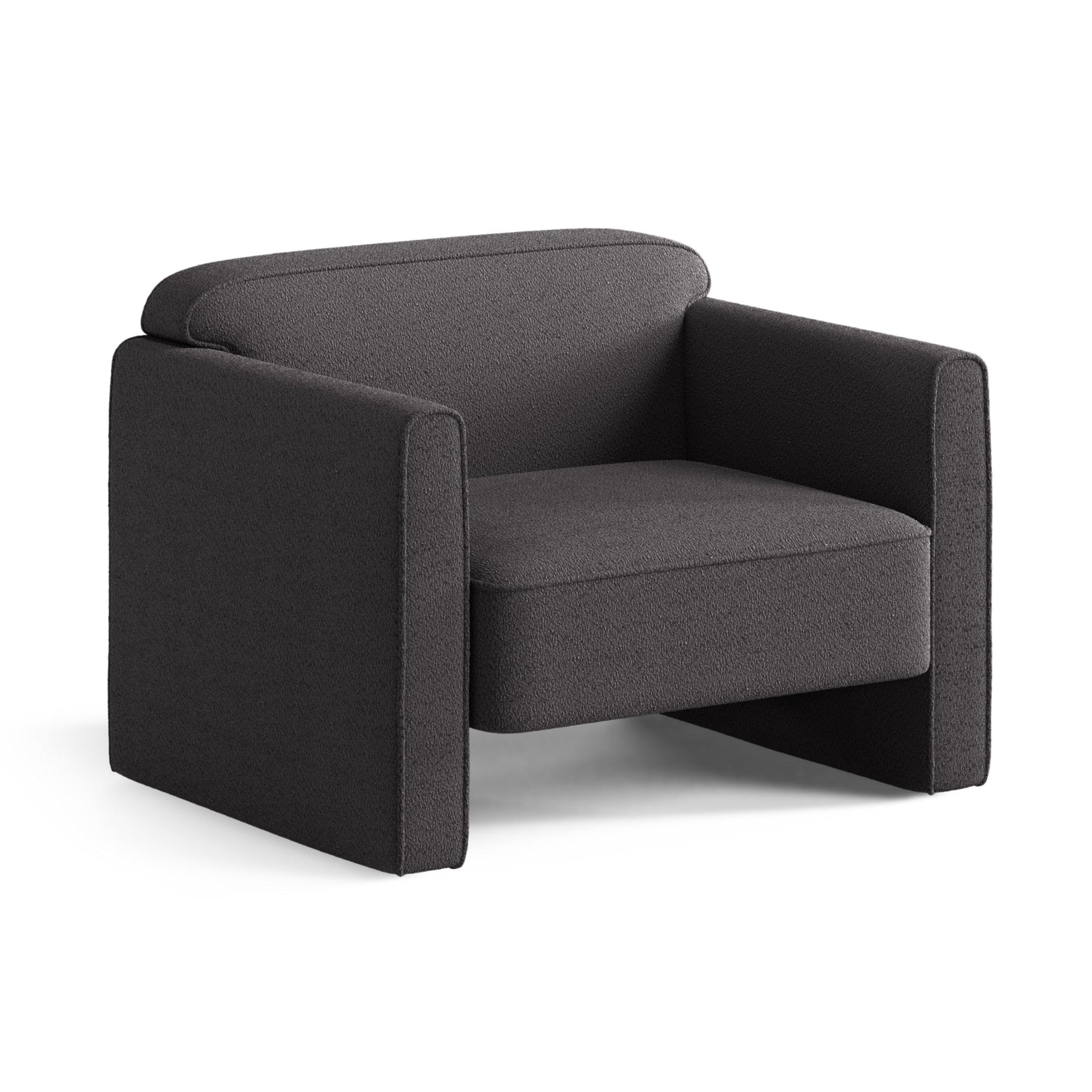 Sessel ABBY graphit boucle