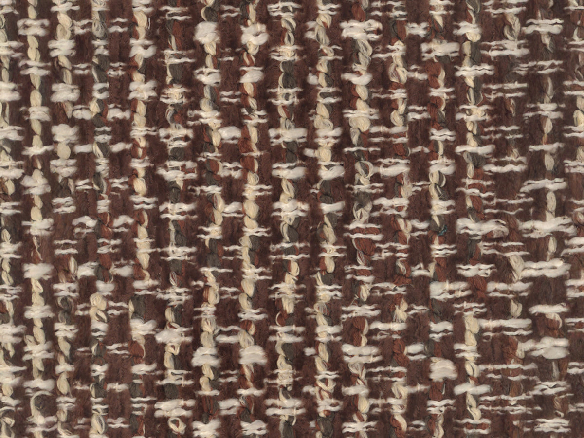 Sessel GEORGIA braunes Chenille