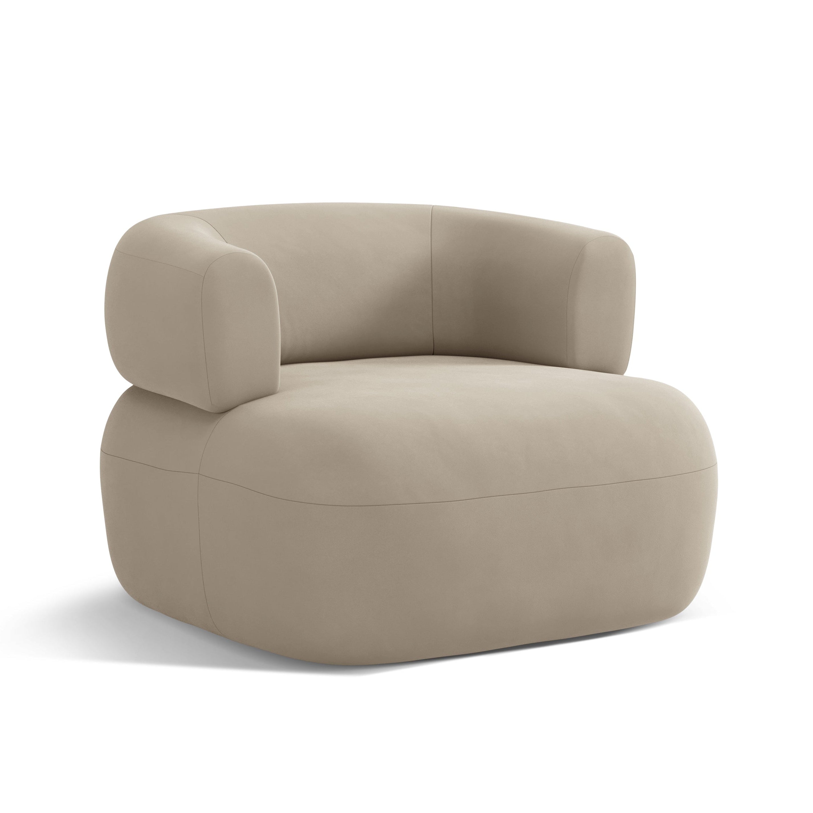 Sessel JENNY samtbeige