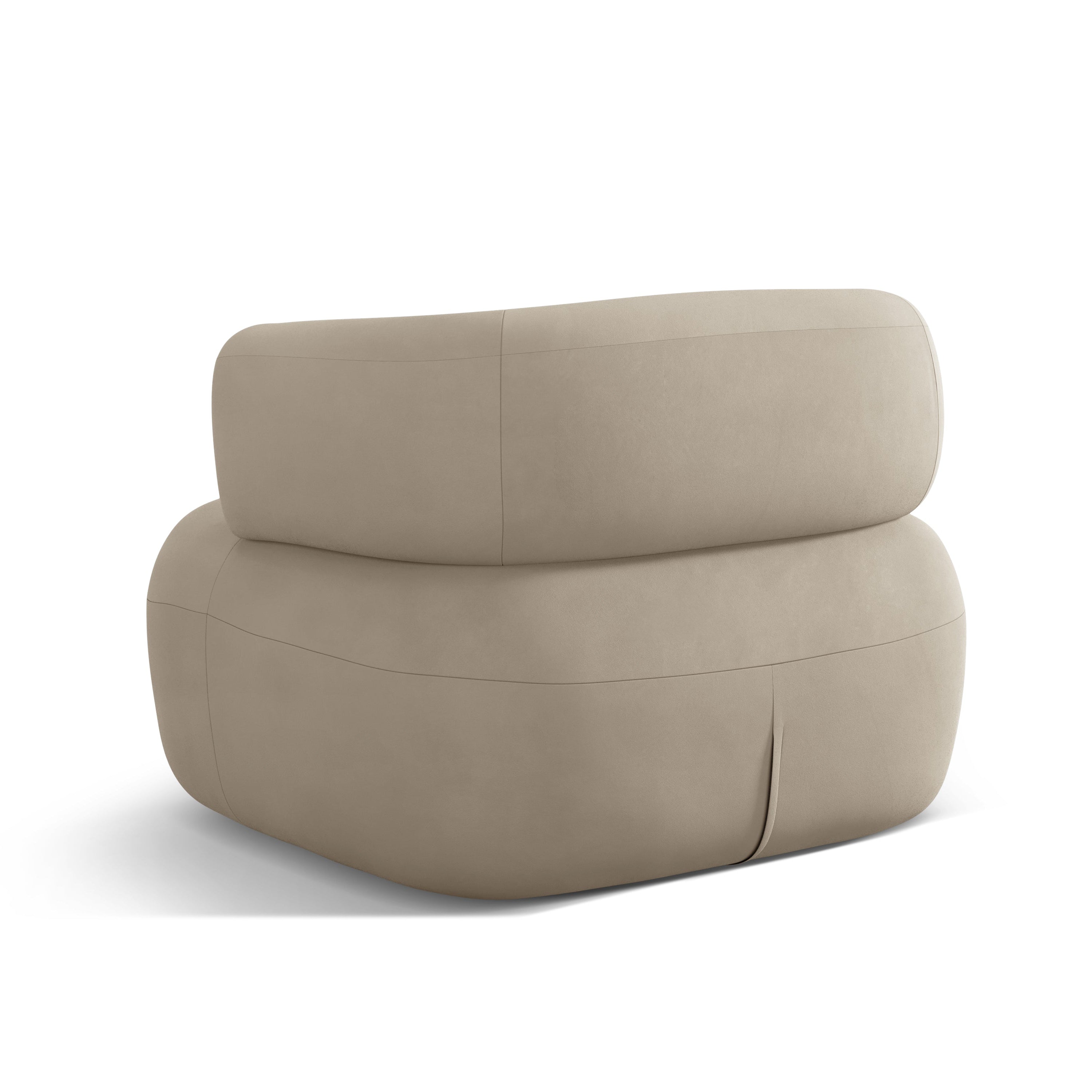 Sessel JENNY samtbeige