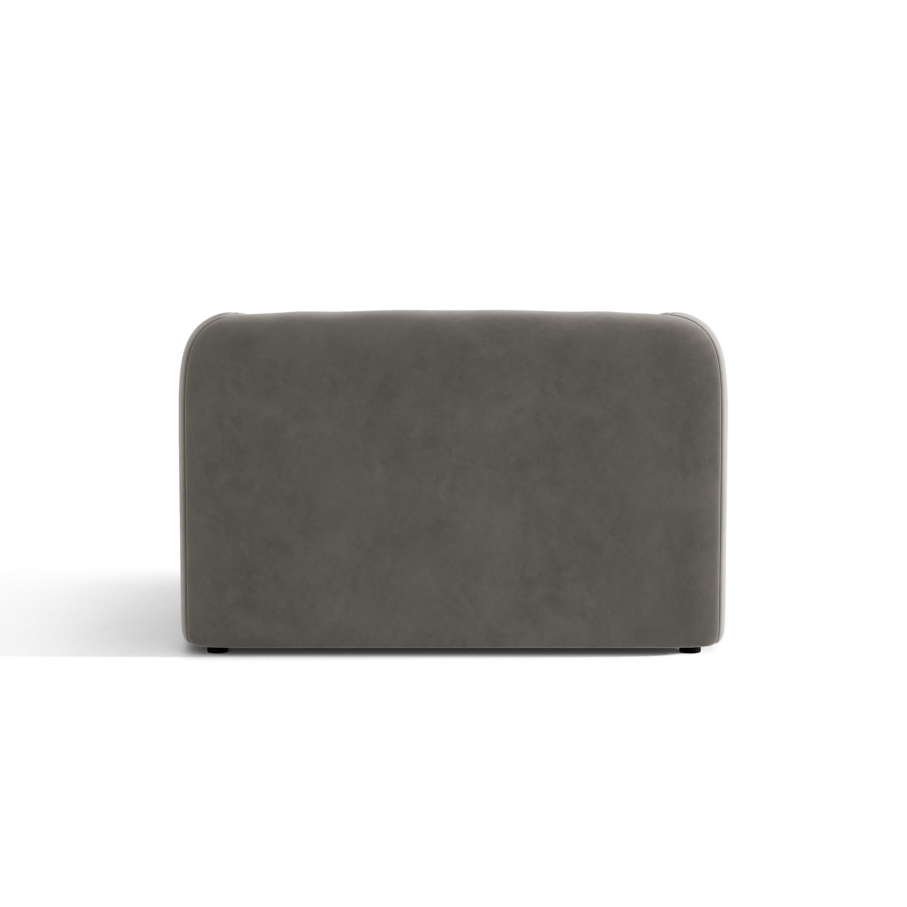 Miley Jasnoszary Velvet -Sessel