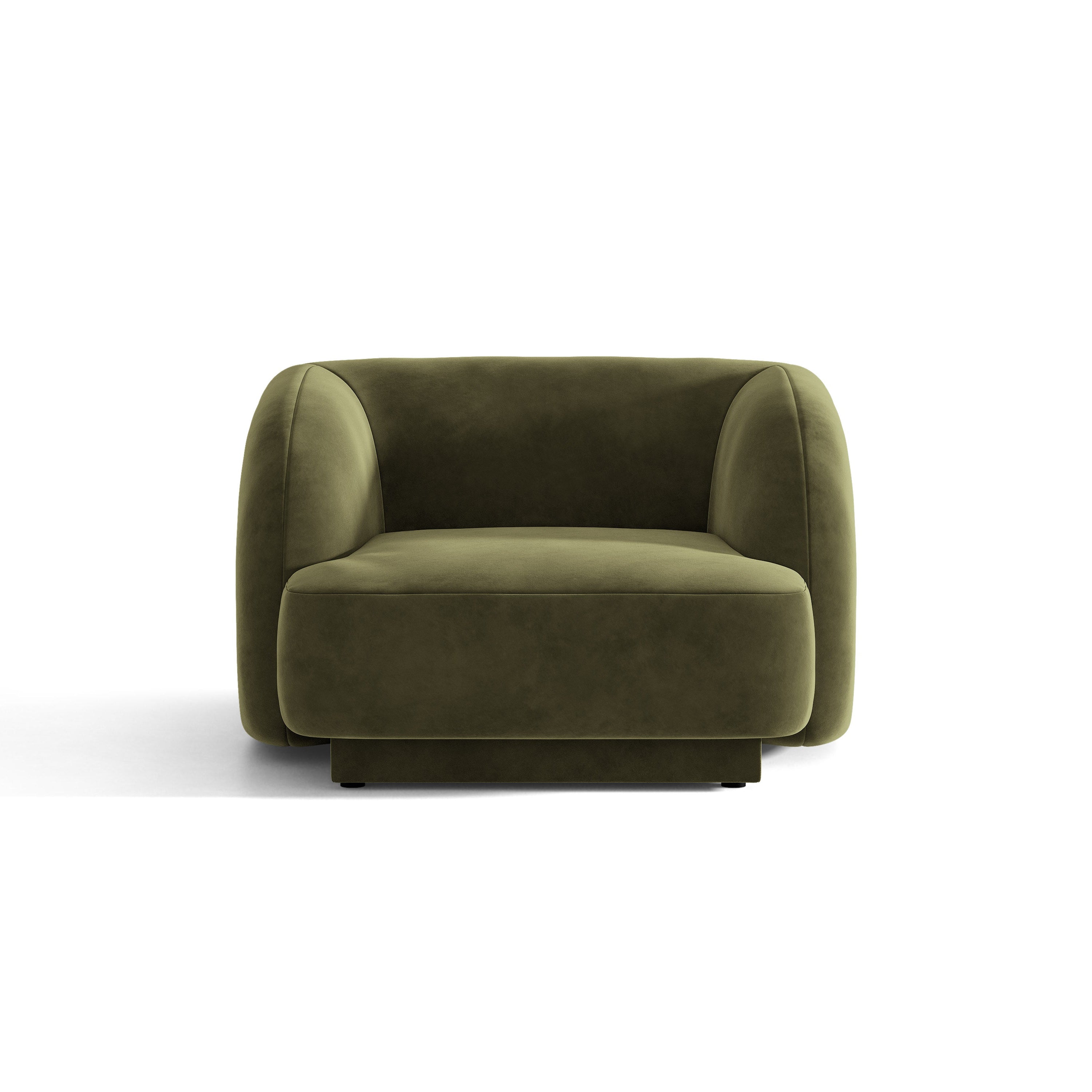 Miley Green Velvet Sessel