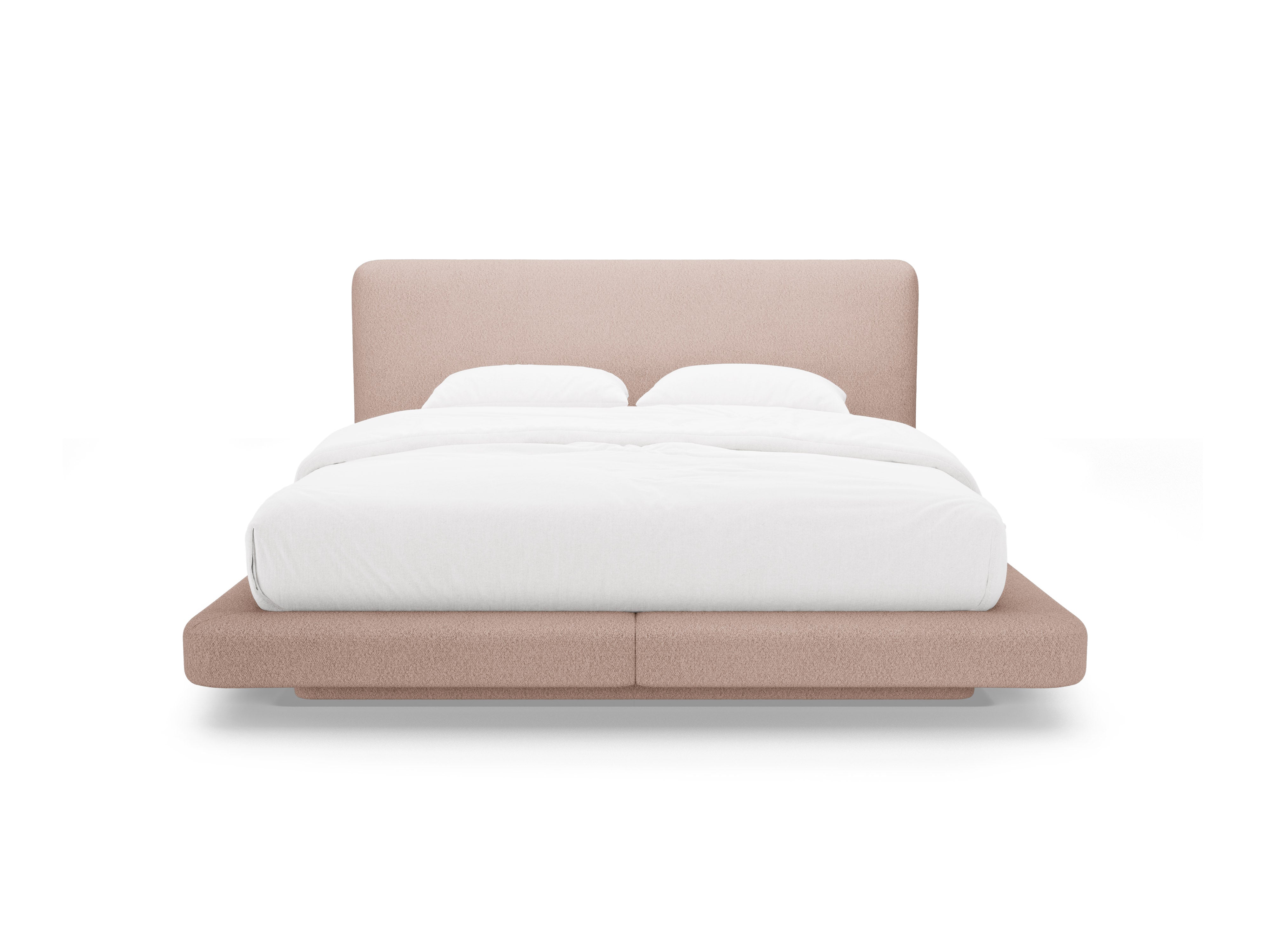 Bett LINEA pudriges Rosa Boucle
