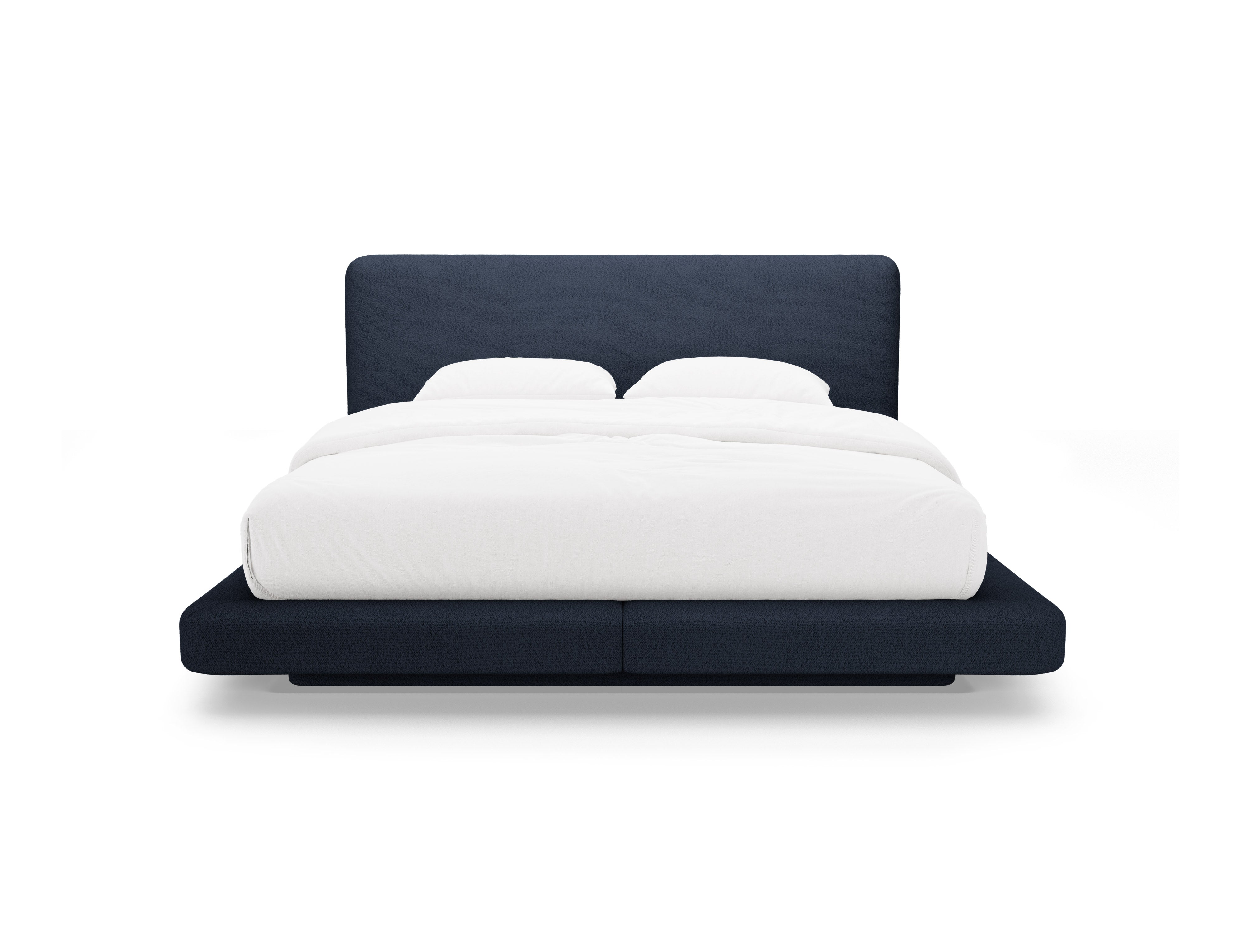 LINEA Bed Dark Blue Boucle