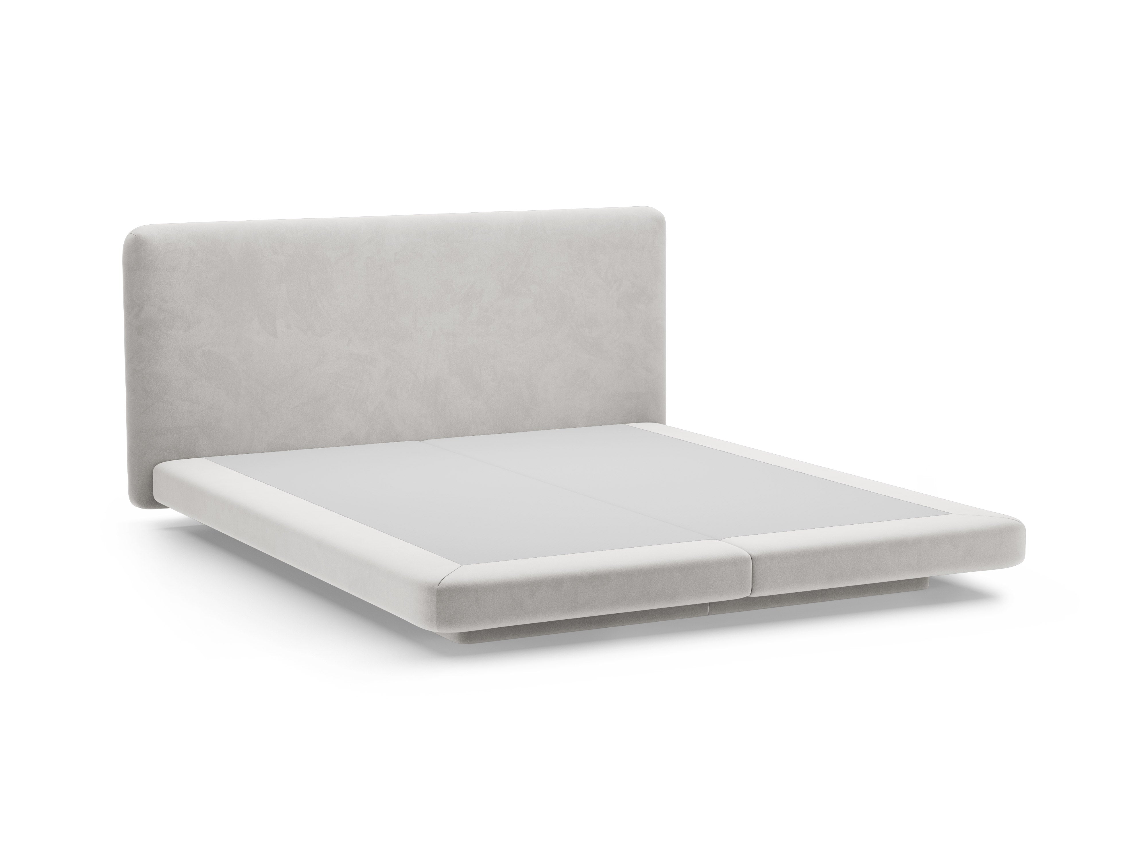 Samtbett LINEA hellgrau