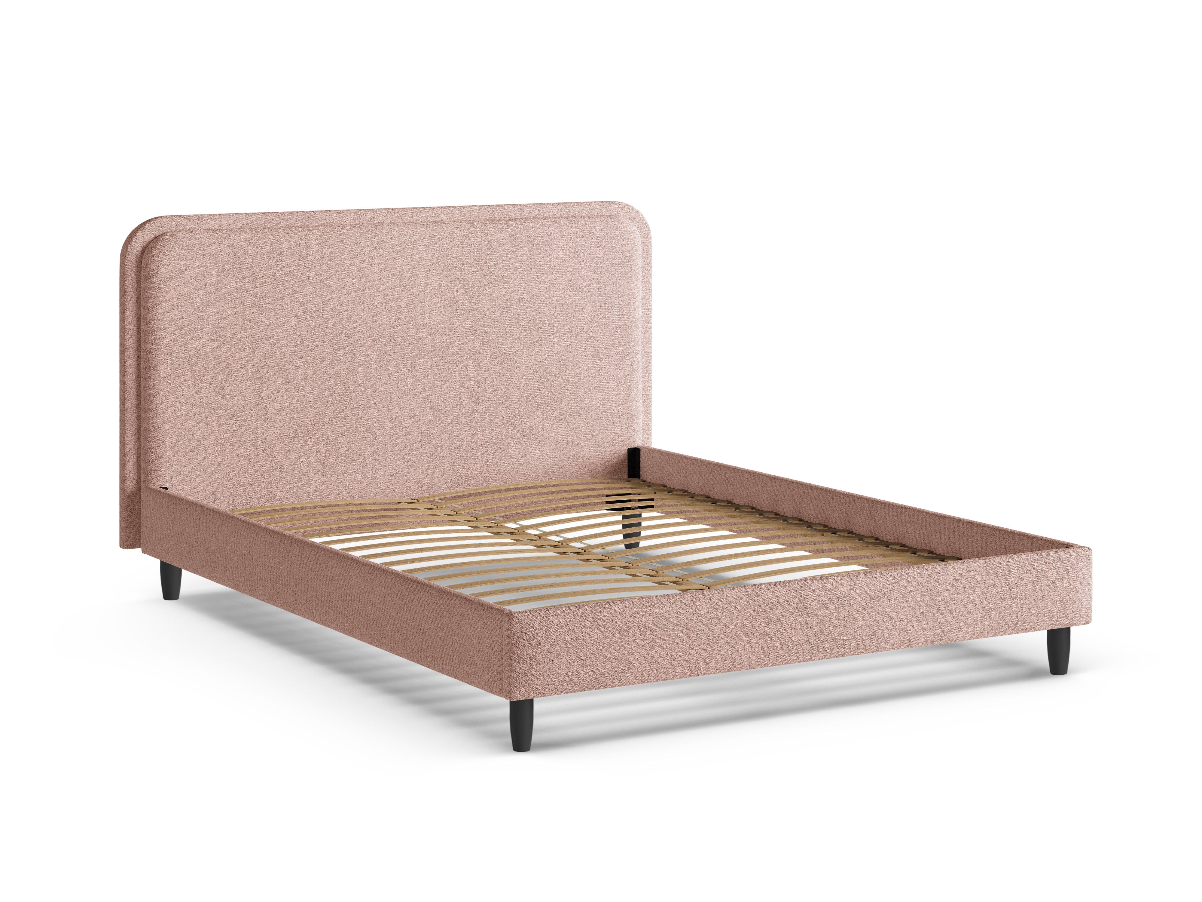 Bett AVELINE pudriges Rosa Boucle