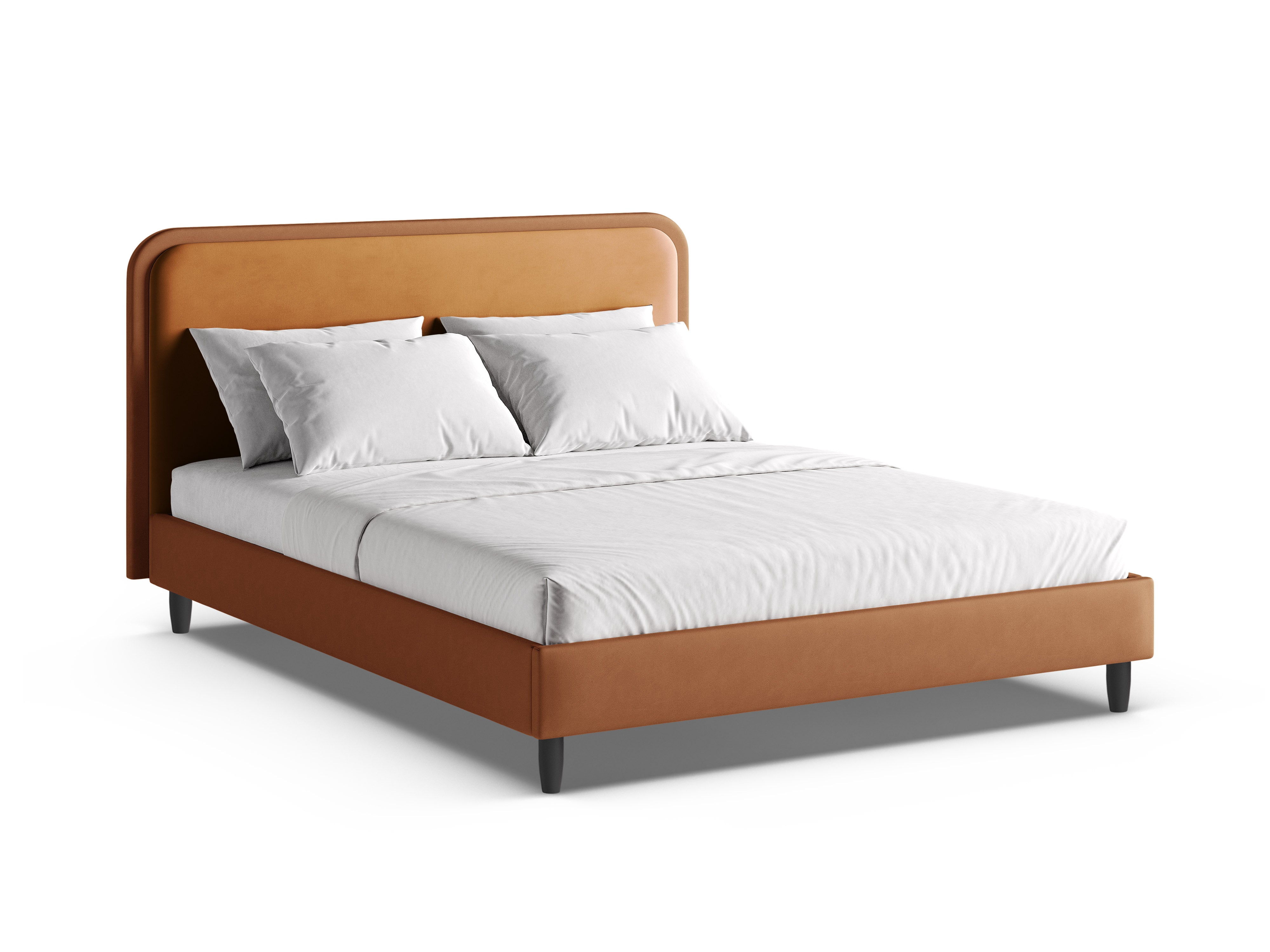 Samtbett AVELINE orange