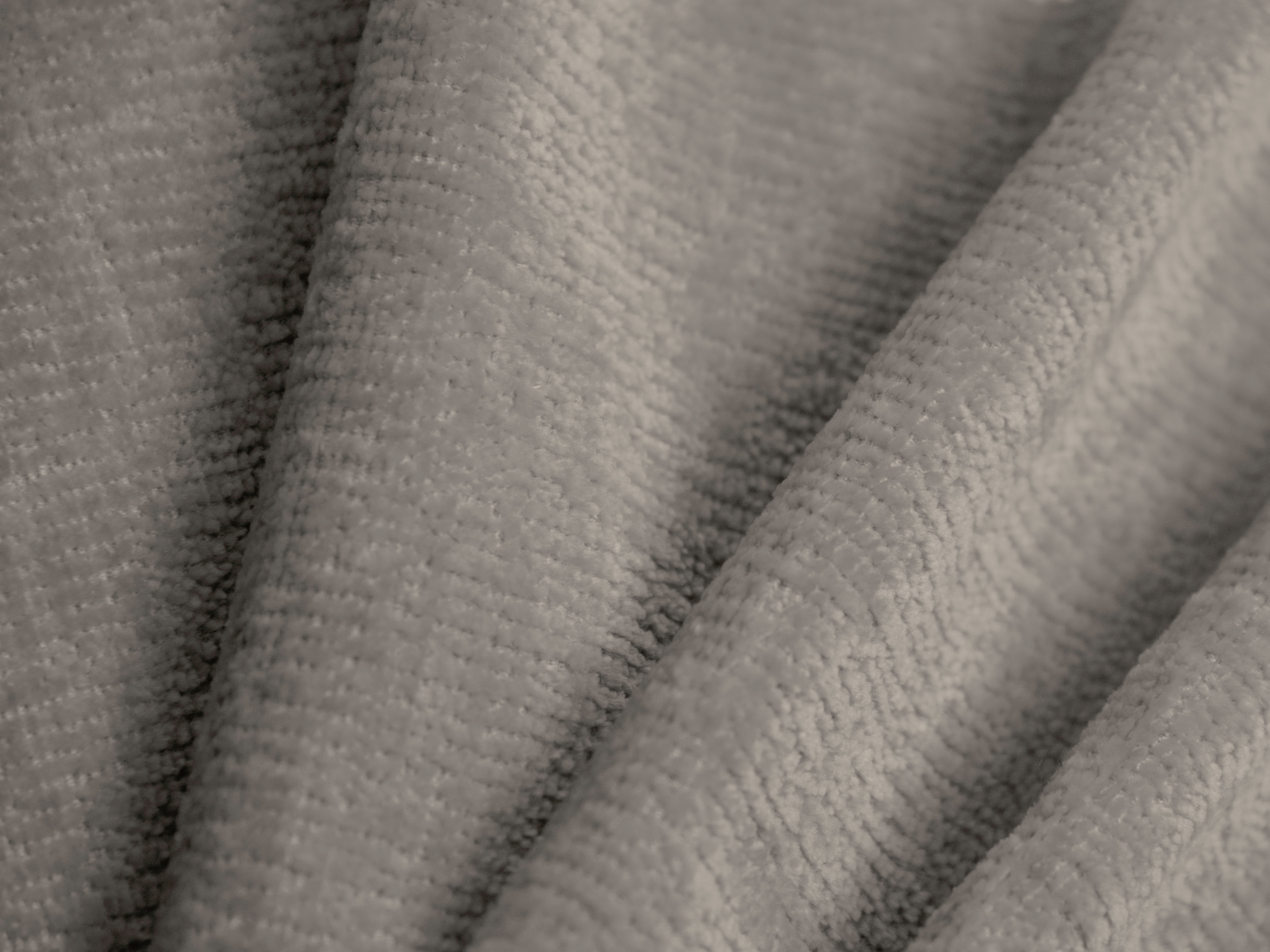 Bett OVALO beige Chenille