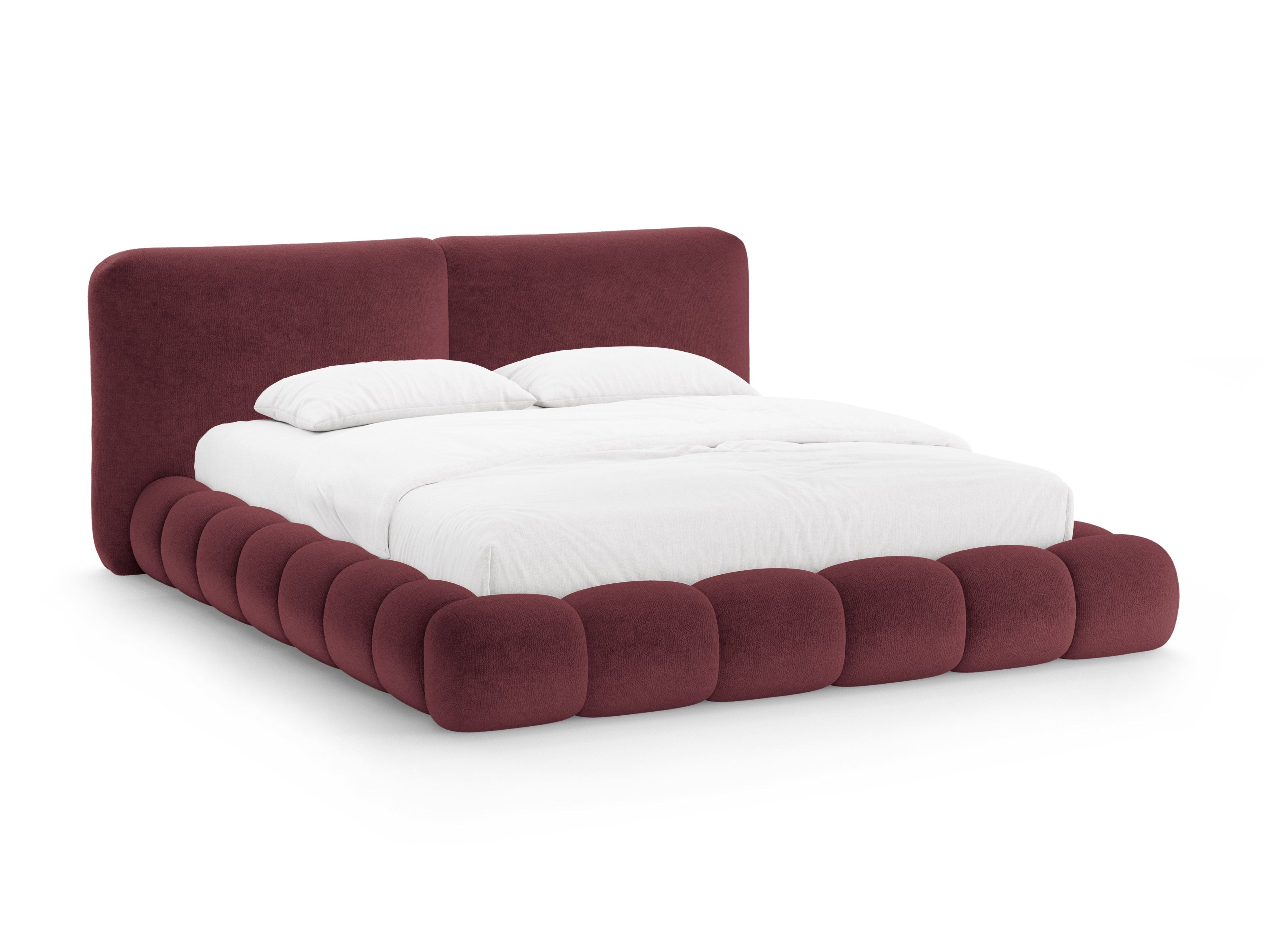 SOLANGE Bed Cherry Chenille