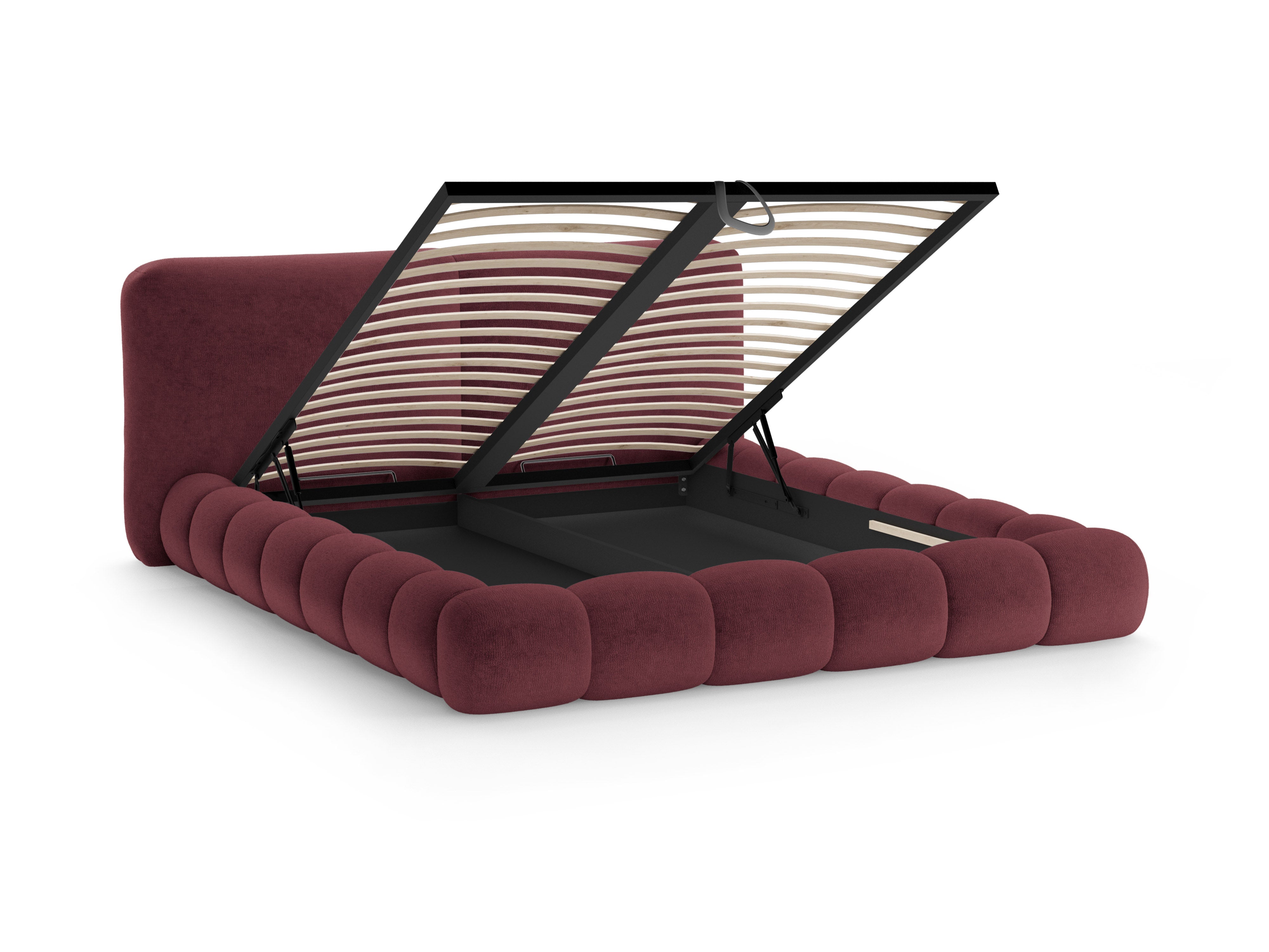 SOLANGE Bed Cherry Chenille