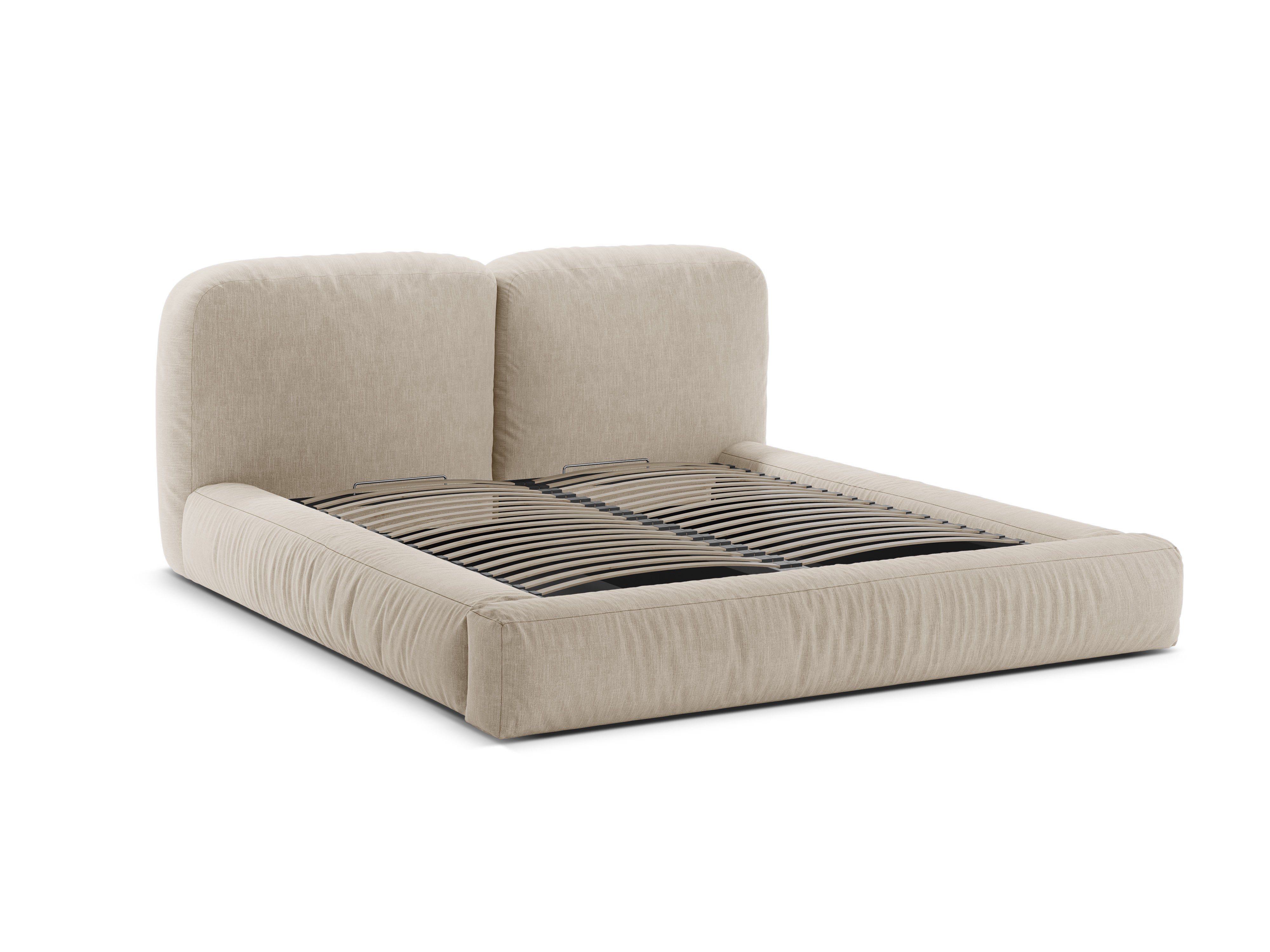 Bett MARTINA hellbeige