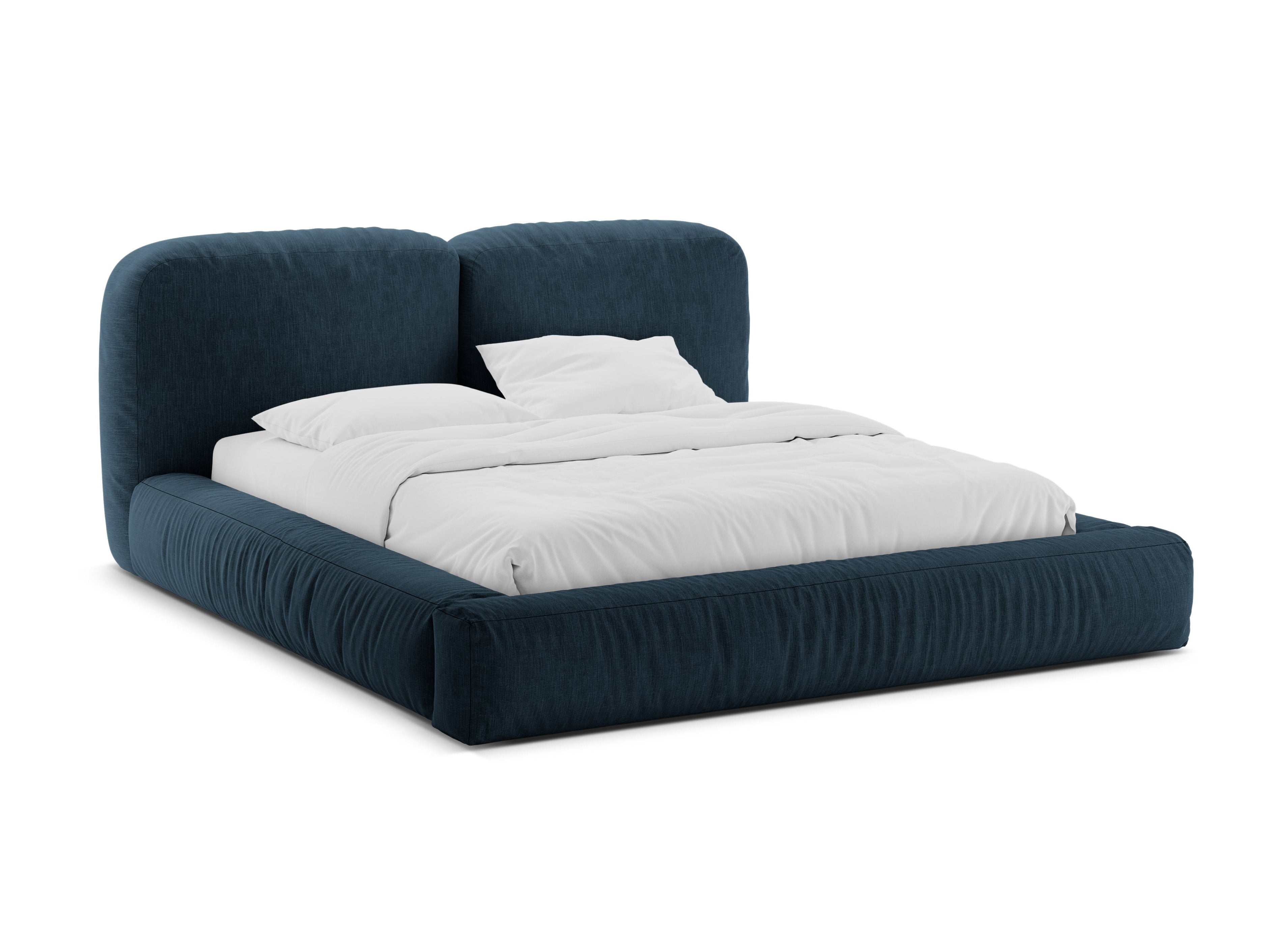 Bett MARTINA jeansblau