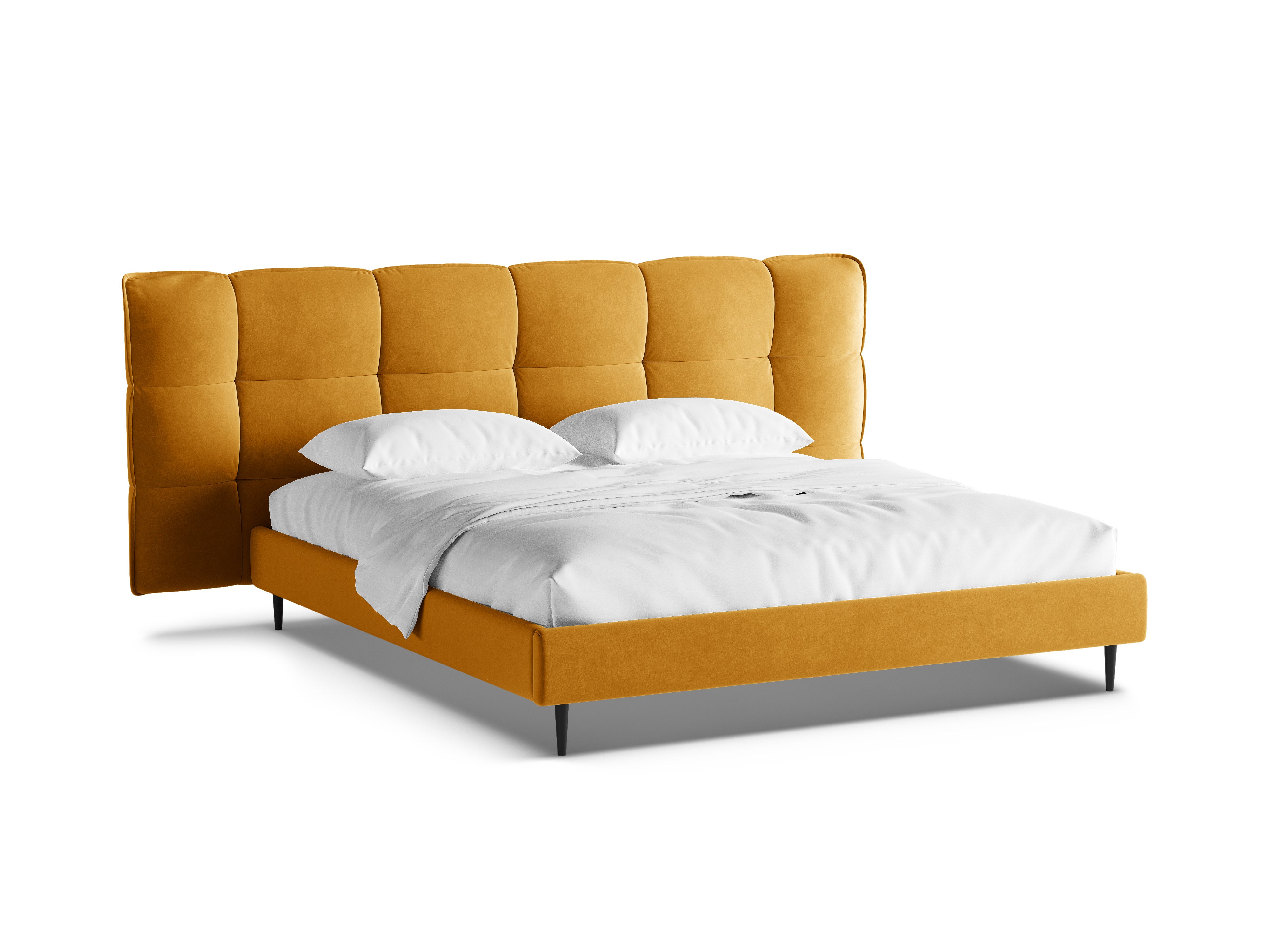 Velvet Bed ERIC Yellow