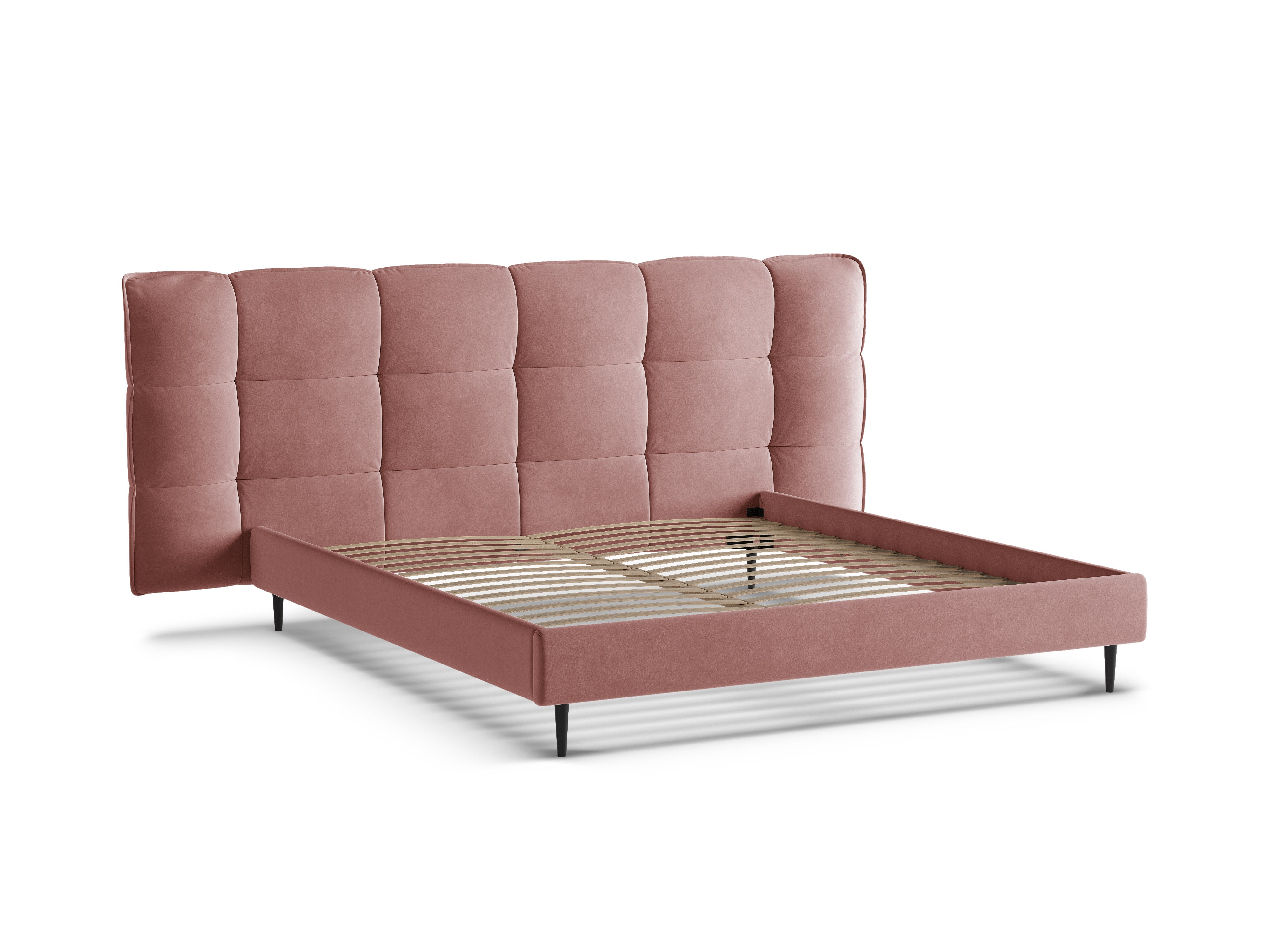 Samtbett ERIC rosa Flamingo