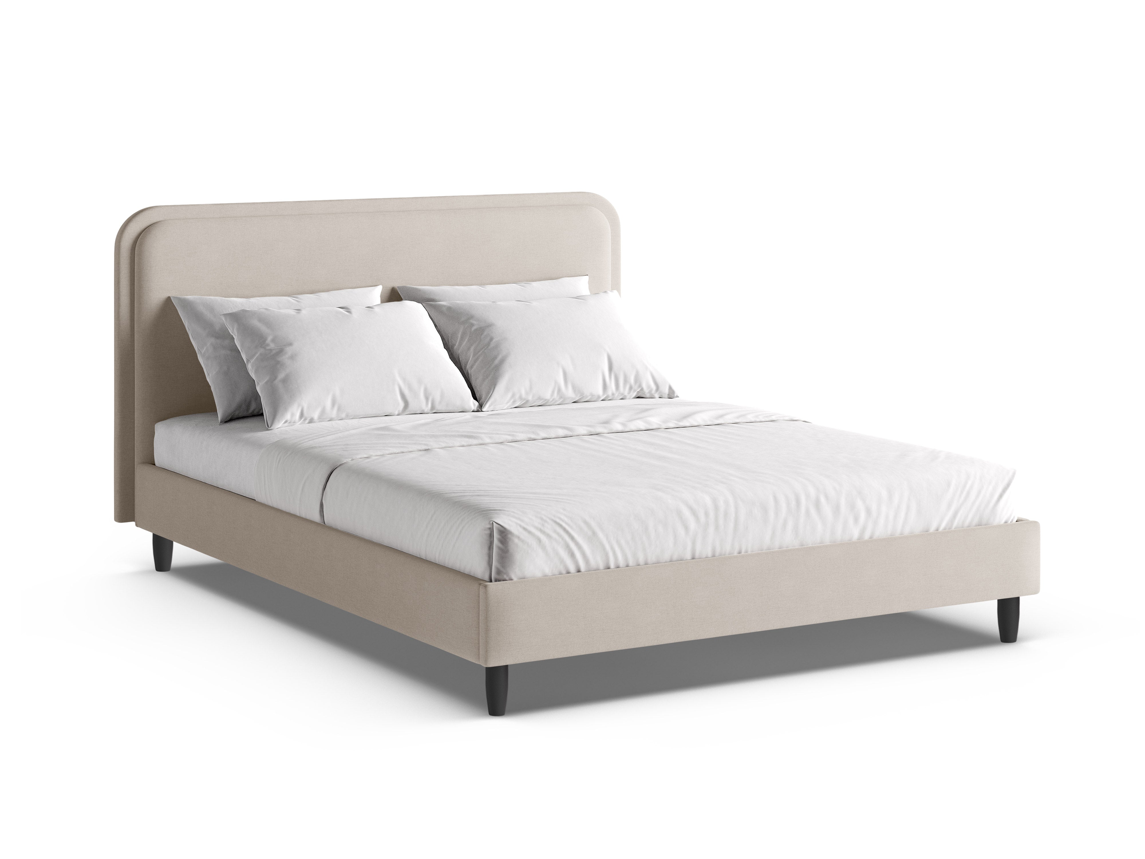 Aveline Bed Light Beige