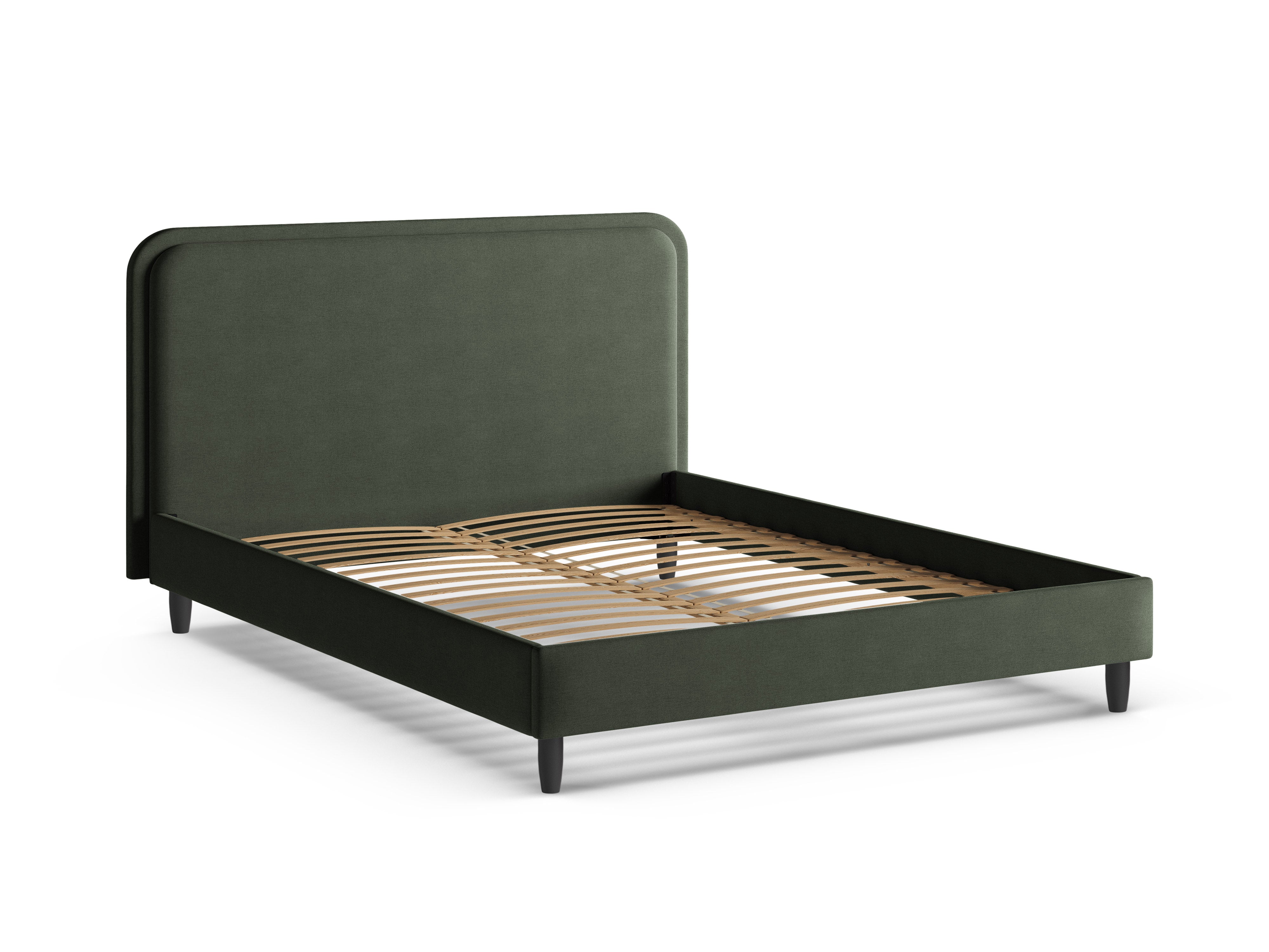 AVELINE Bed in Moss Green