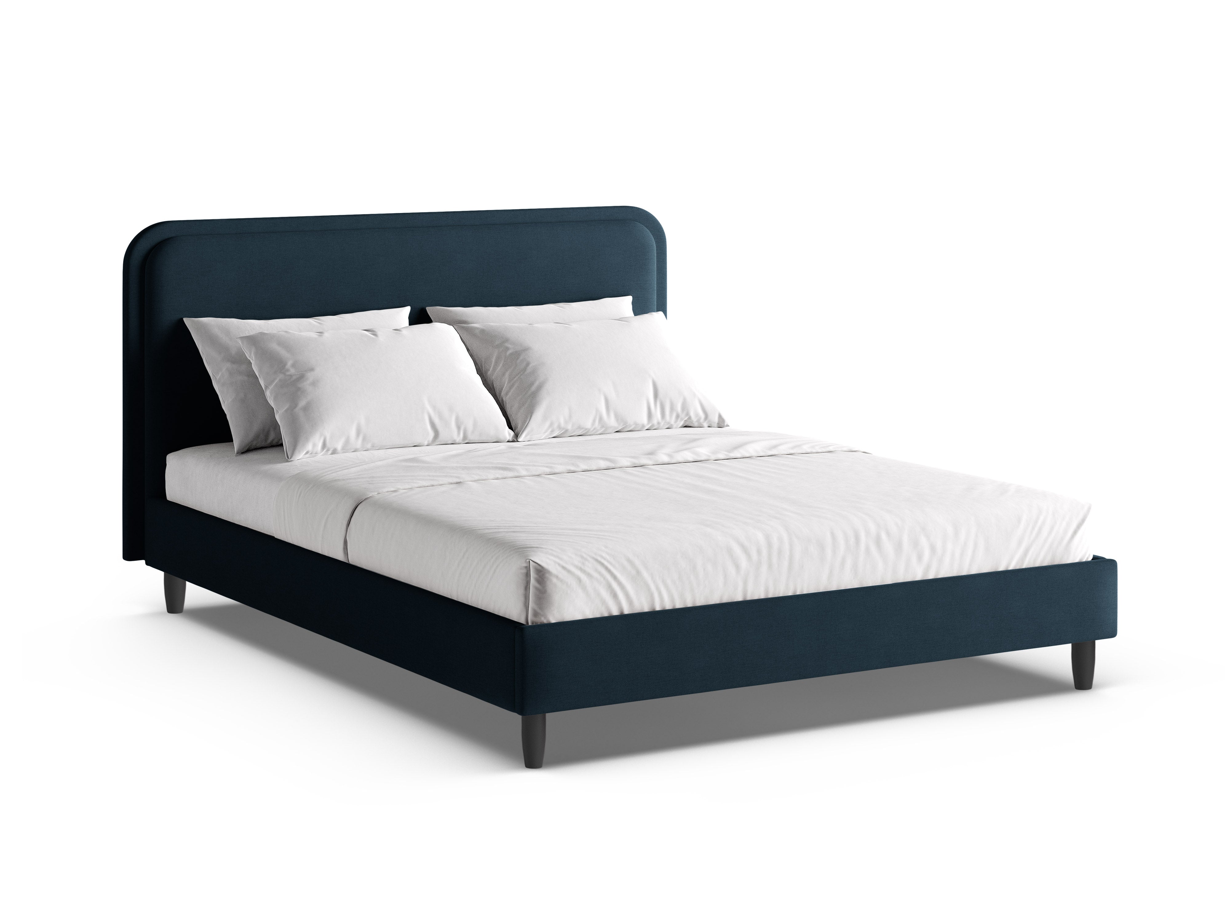 Bett AVELINE meerblau
