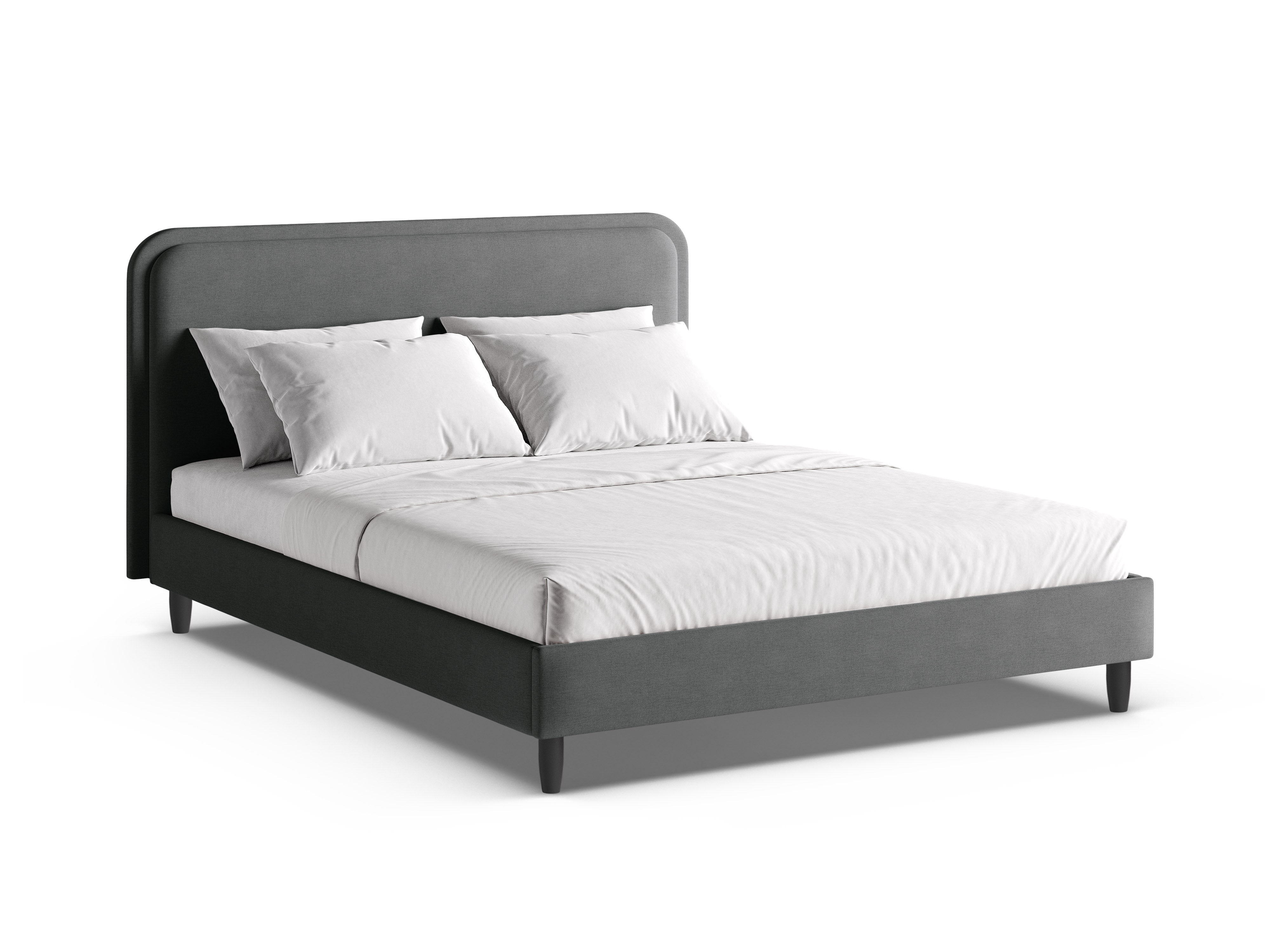 AVELINE Bed Dark Gray