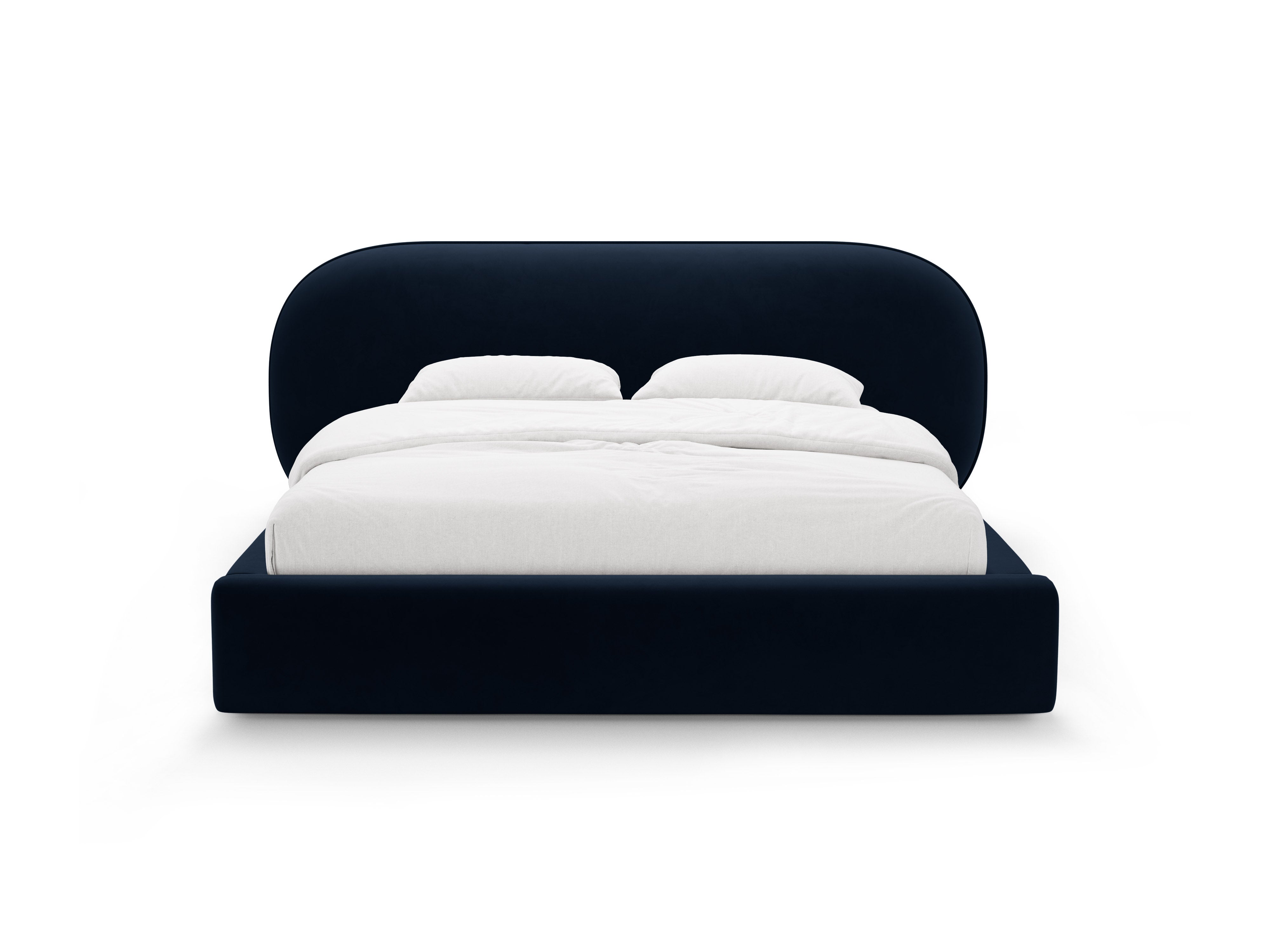 Velvet Bed OVALO Royal Blue
