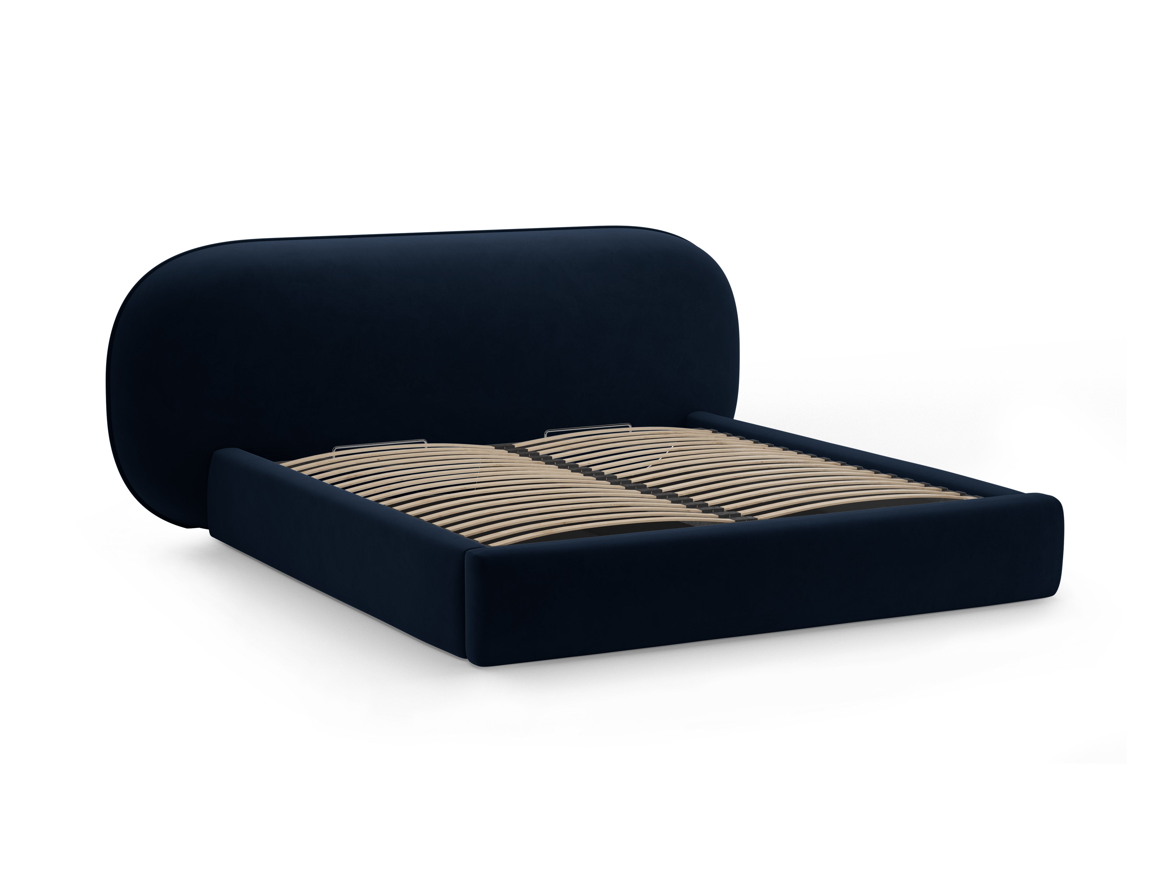 Velvet Bed OVALO Royal Blue