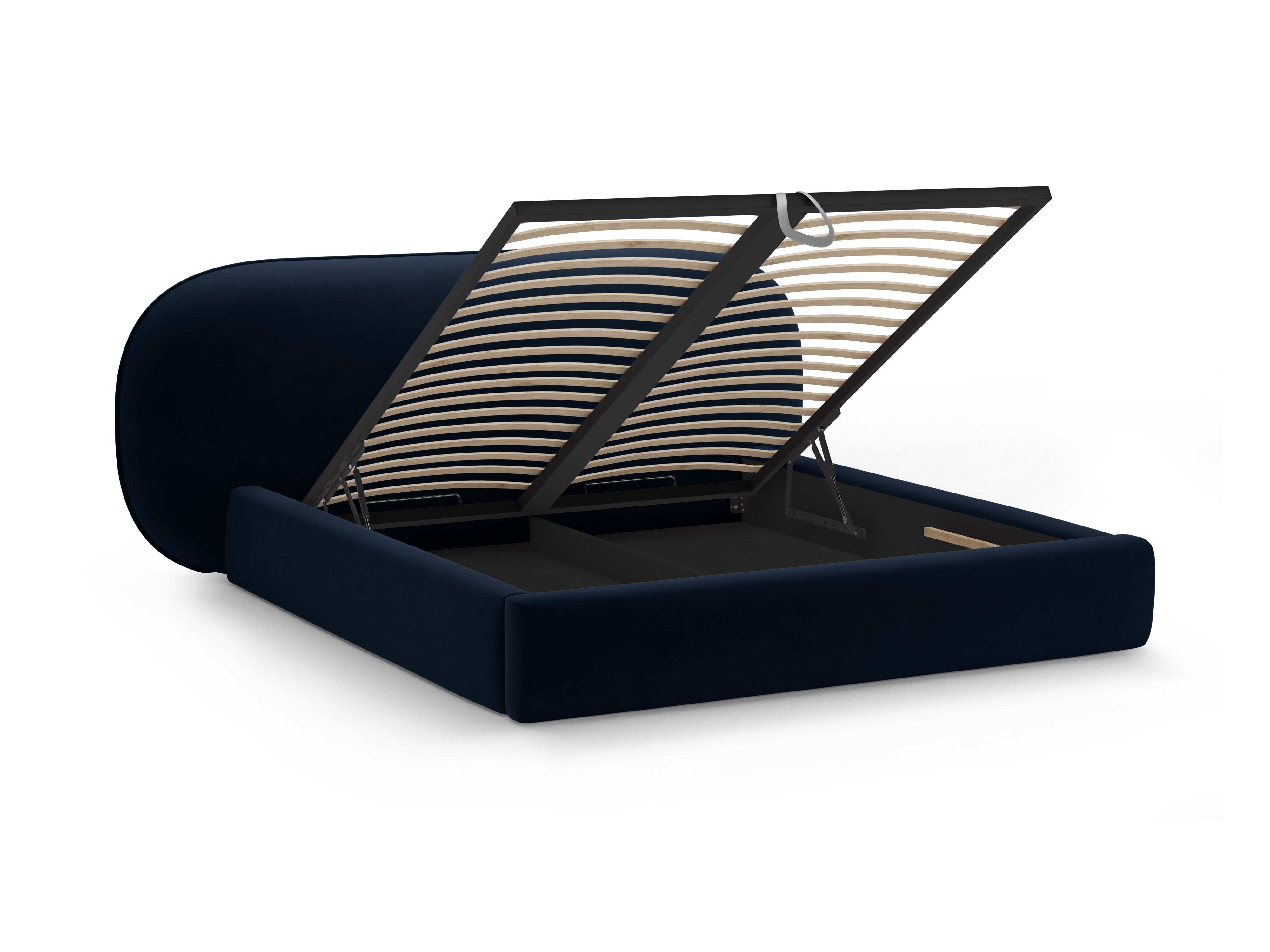 Velvet Bed OVALO Royal Blue