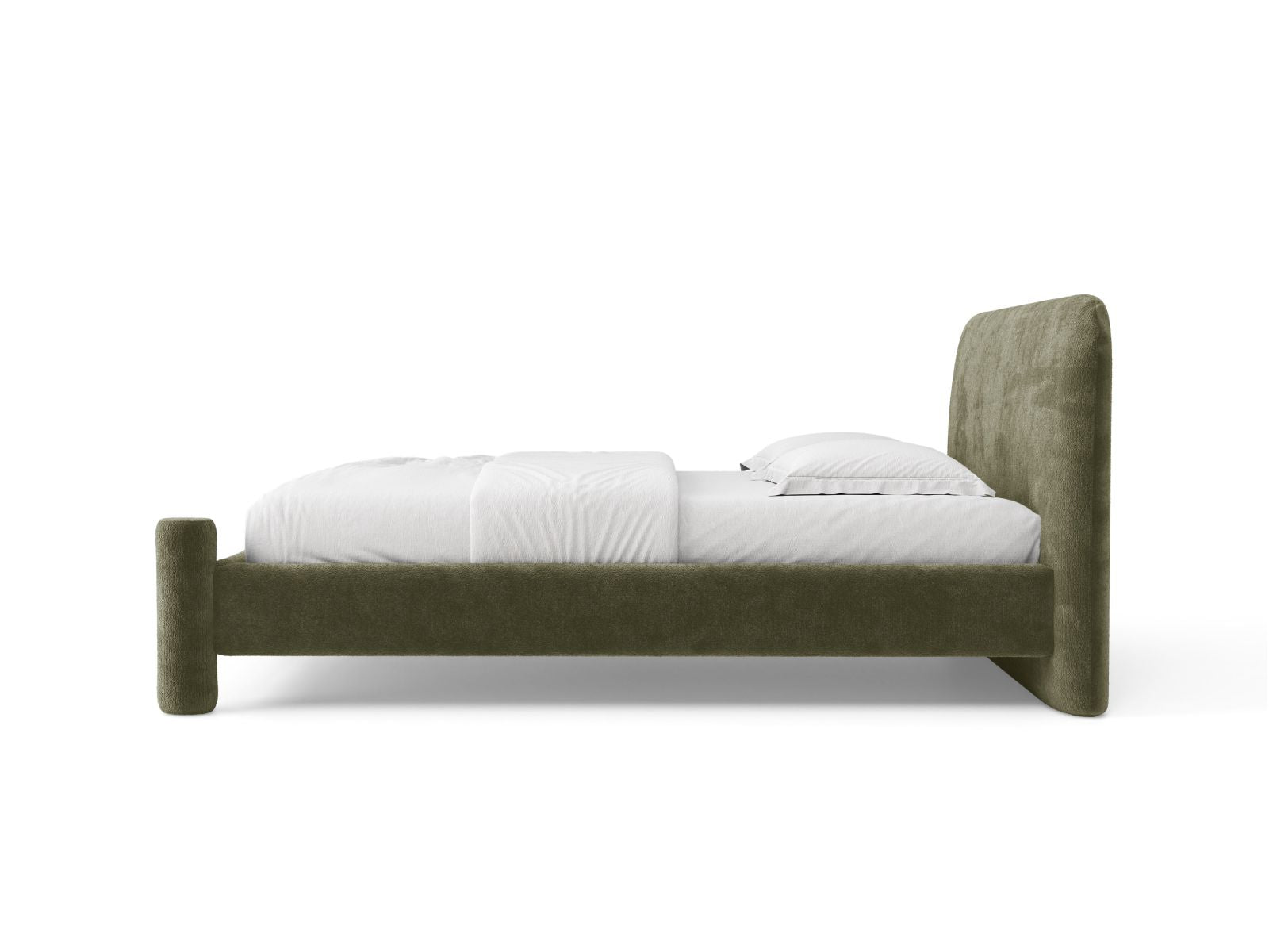 Bett VERA grün Chenille