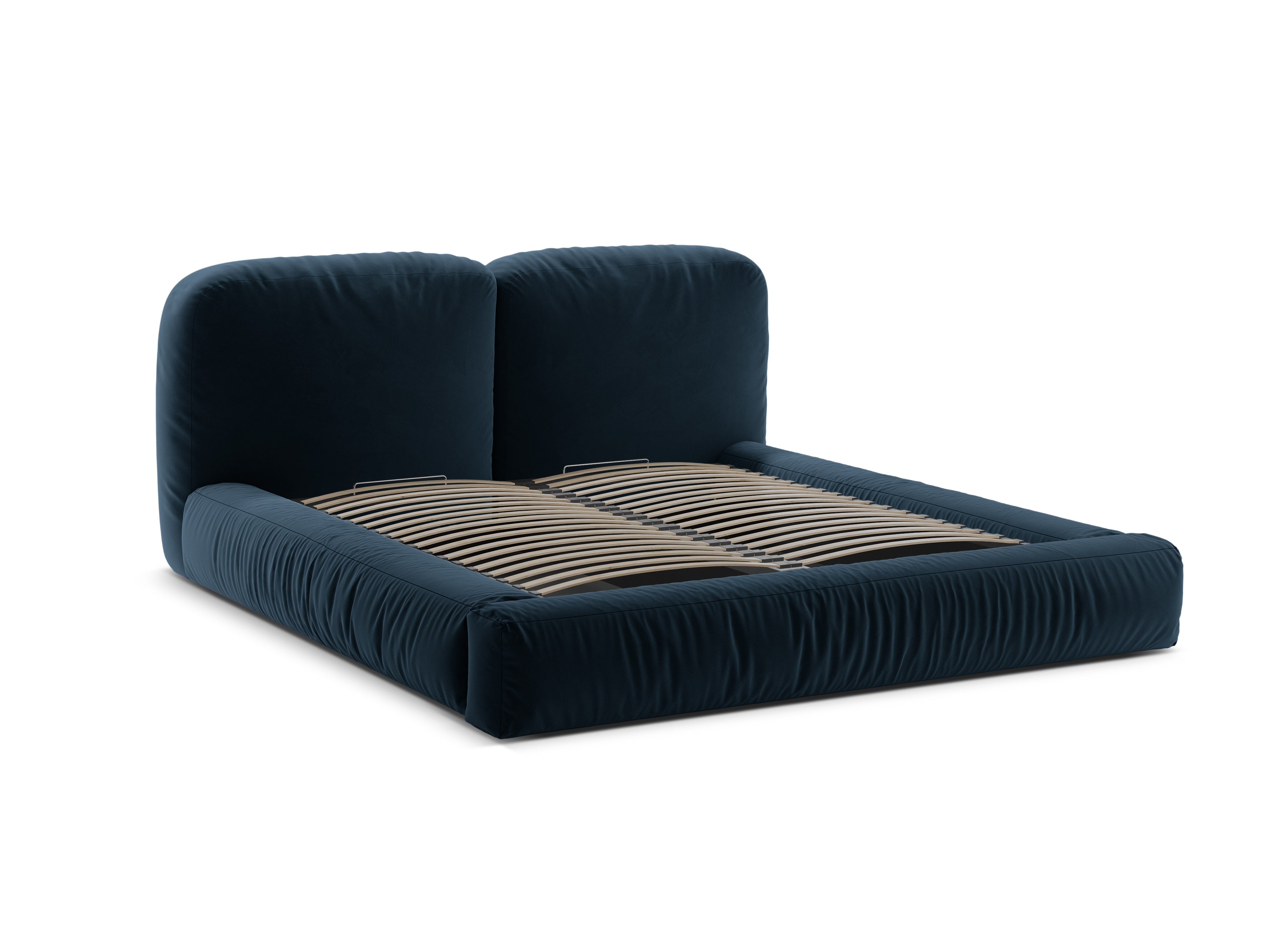 Samtbett MARTINA marineblau