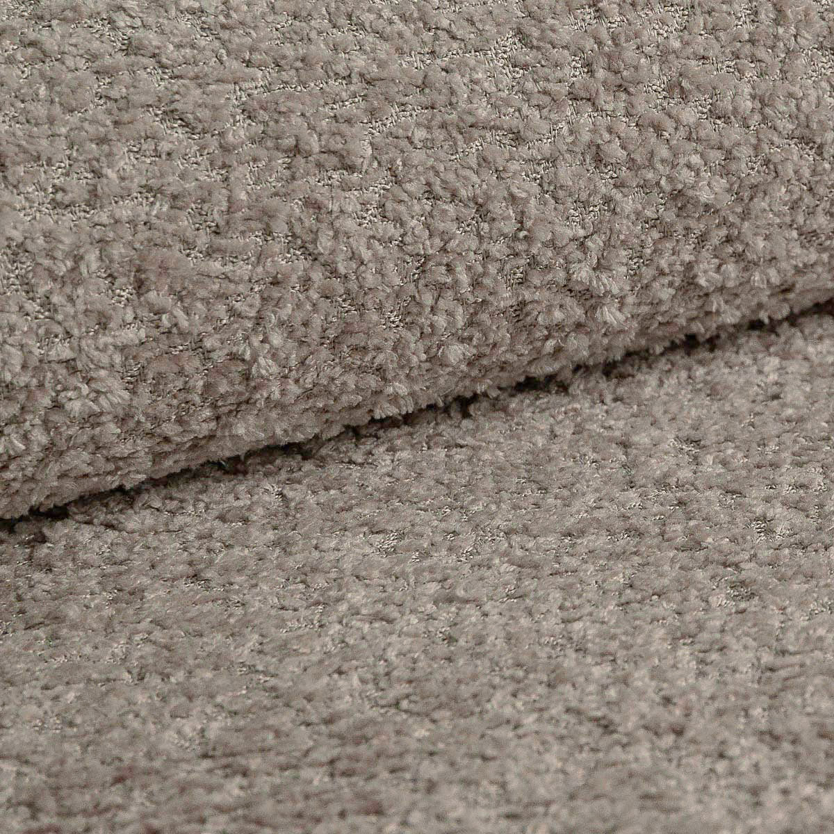 Bett MOUNT warmes graues Boucle