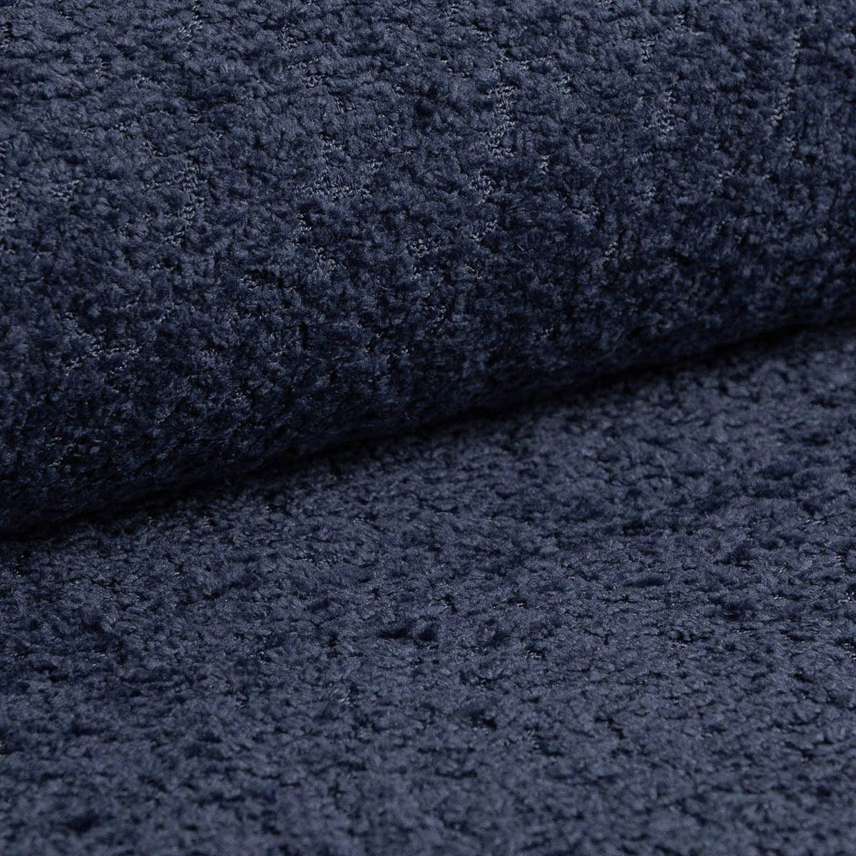 Bett MOUNT meerblau Boucle