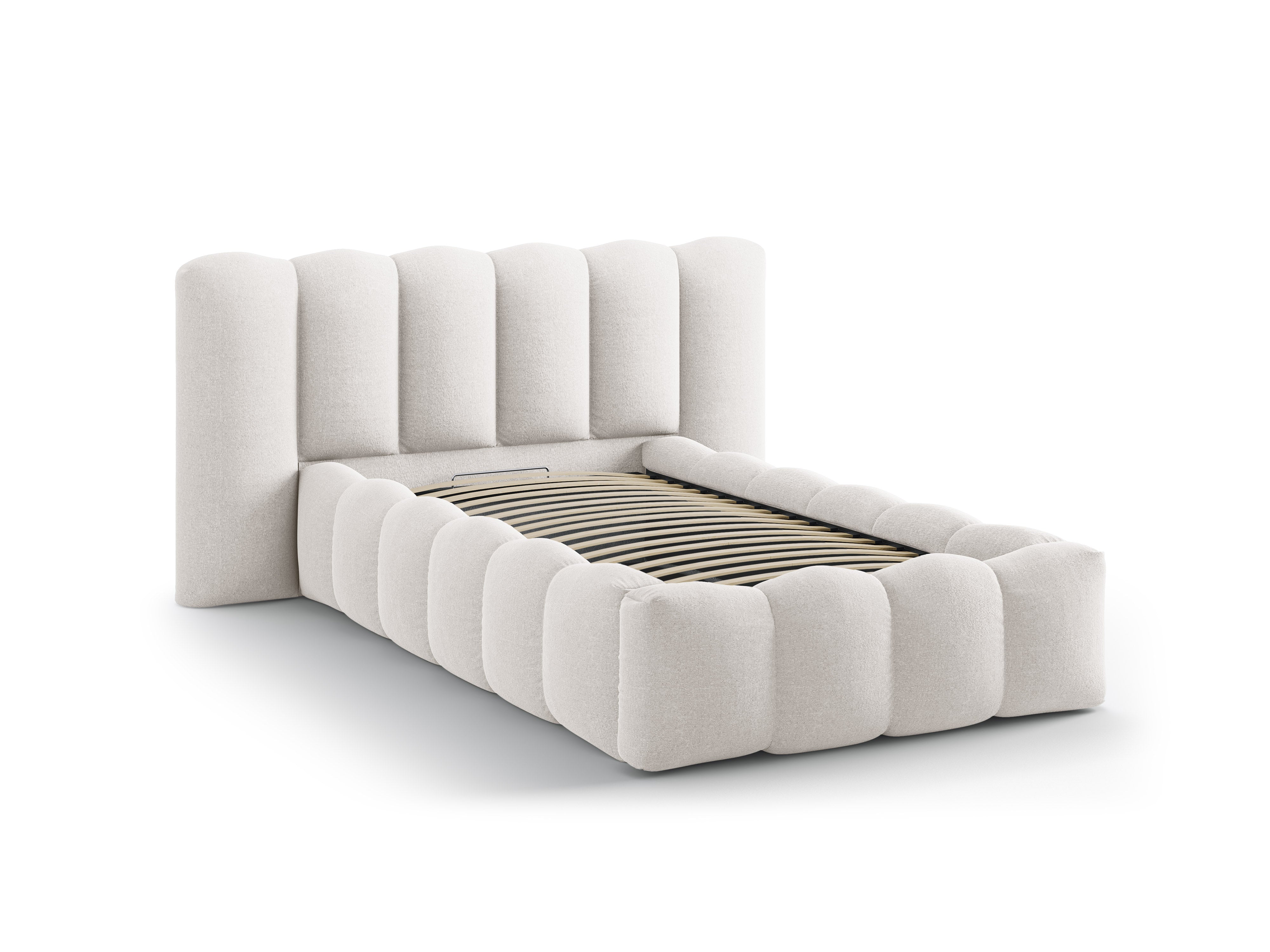 Bett LUPINE hellbeige