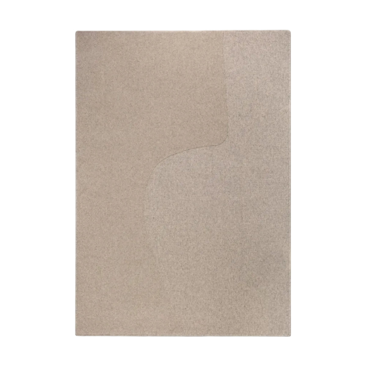 Dywan wełniany ABSTRACT jasnoszary – Micadoni
