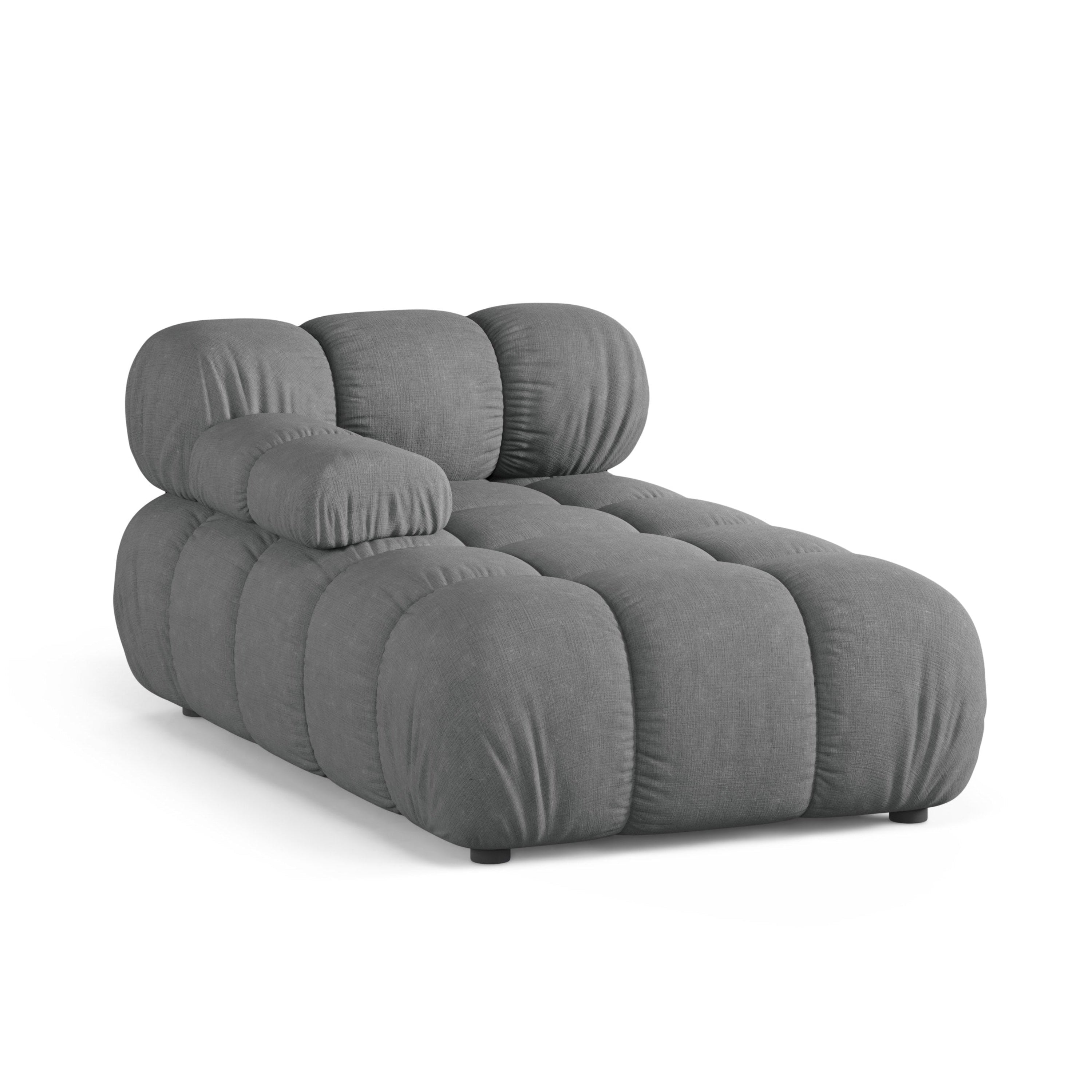Linksseitiger Sessel BELLIS in Grau