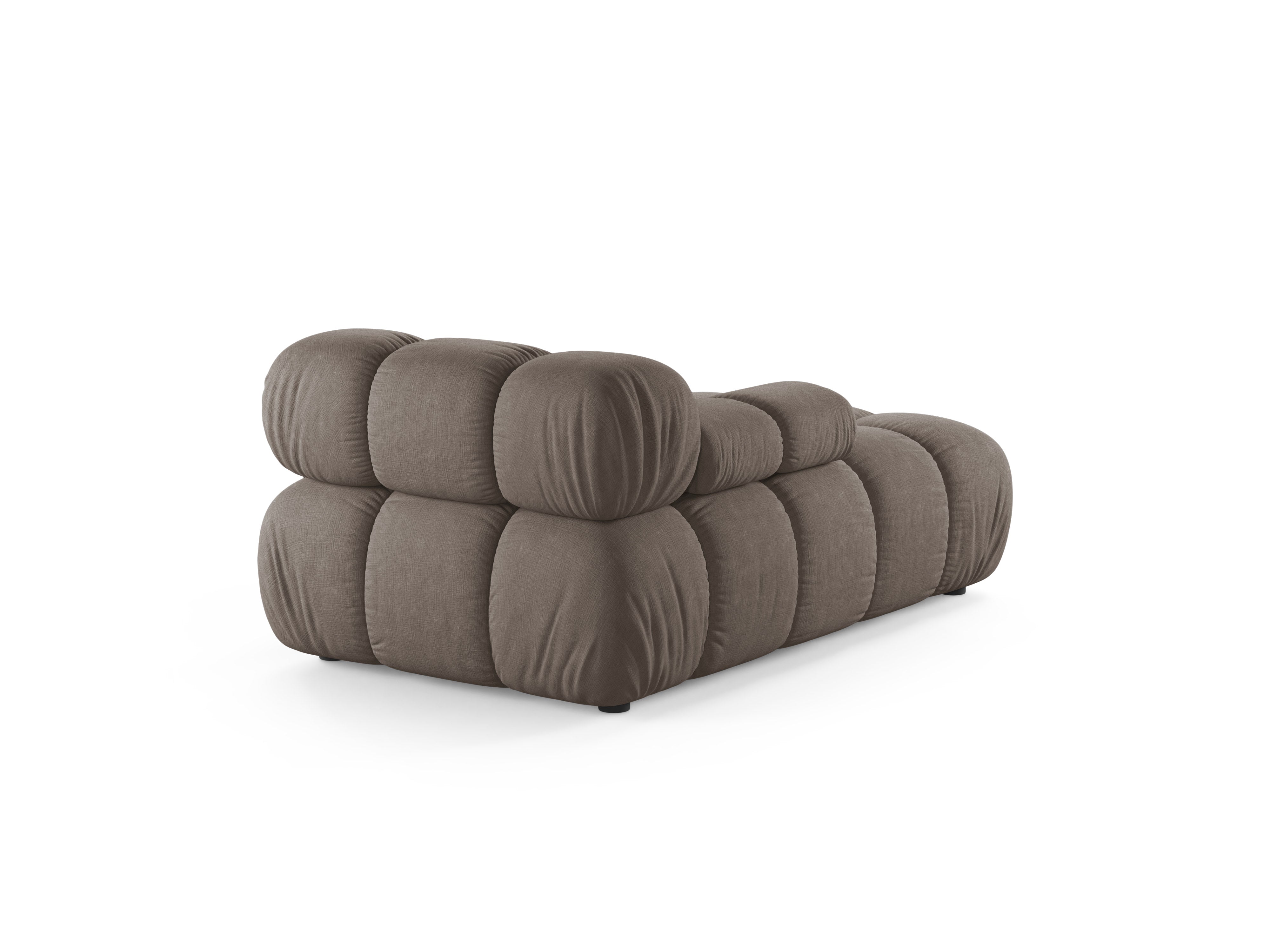 Linksseitiger Sessel BELLIS in dunklem Cappuccino