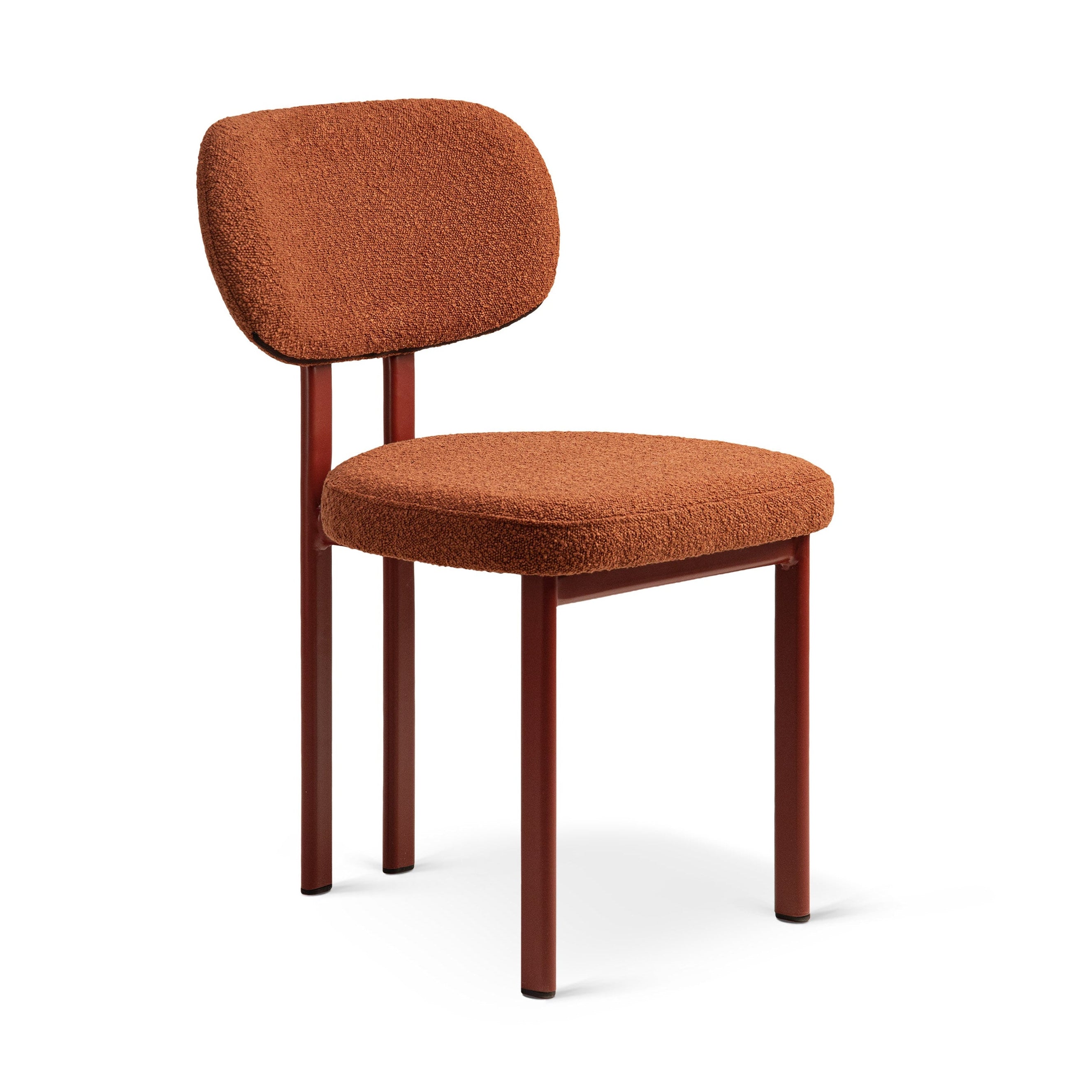 Stuhl SAM Terrakotta Boucle