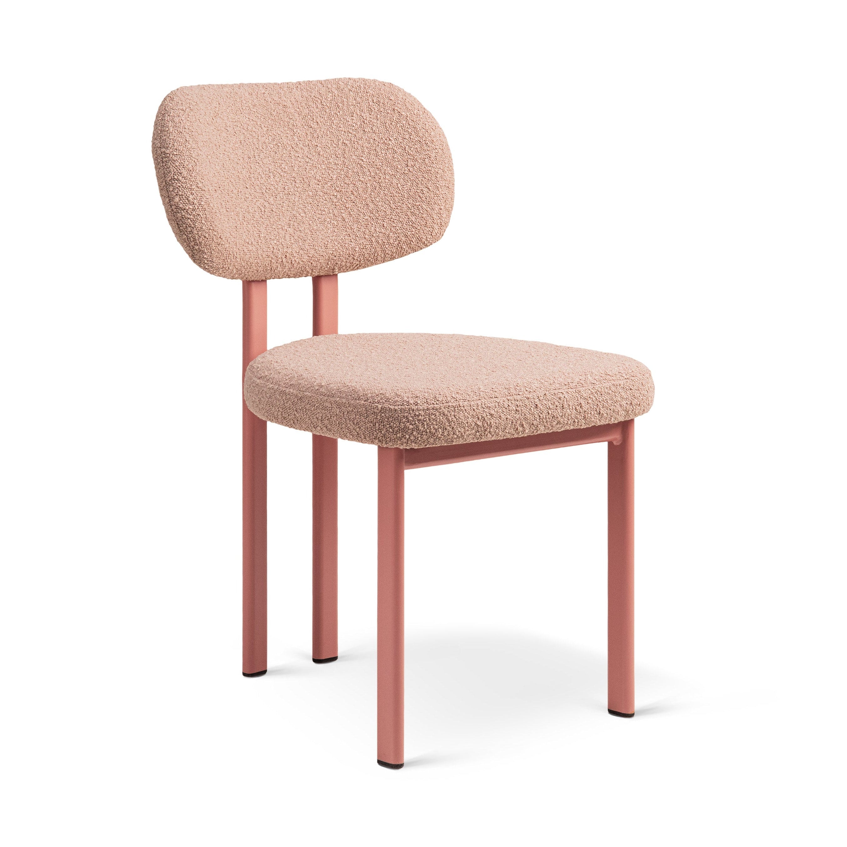 Stuhl SAM puderrosa Boucle
