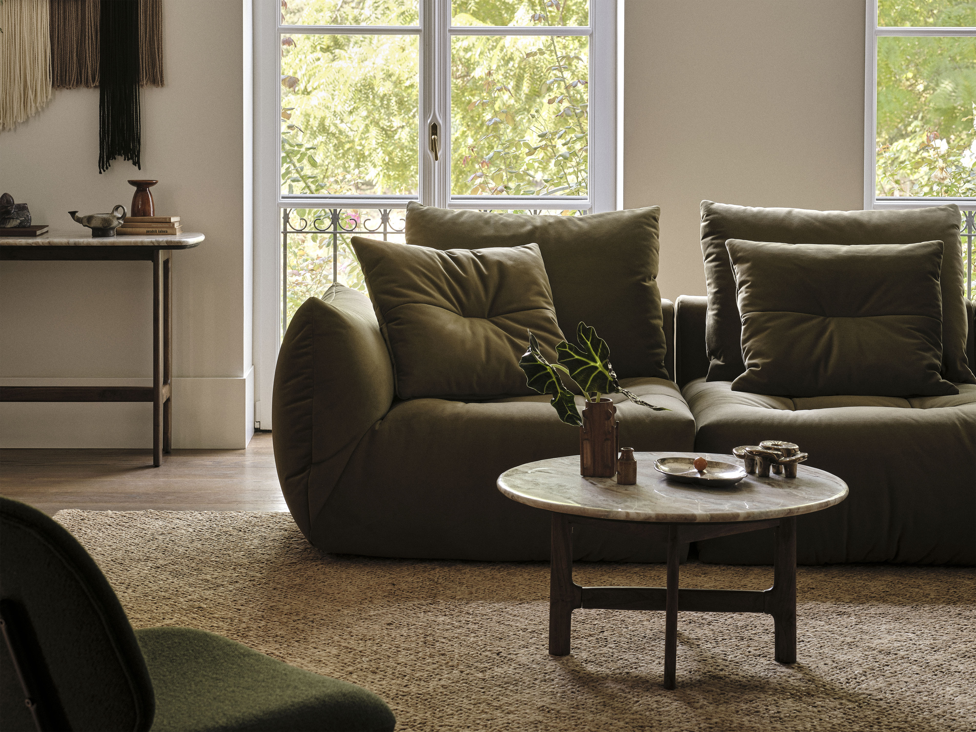 Velvet Modular Right Ecke Sofa, "Bloom", 3 Sitze, hellbraun, 316x216x95
In Europa gemacht