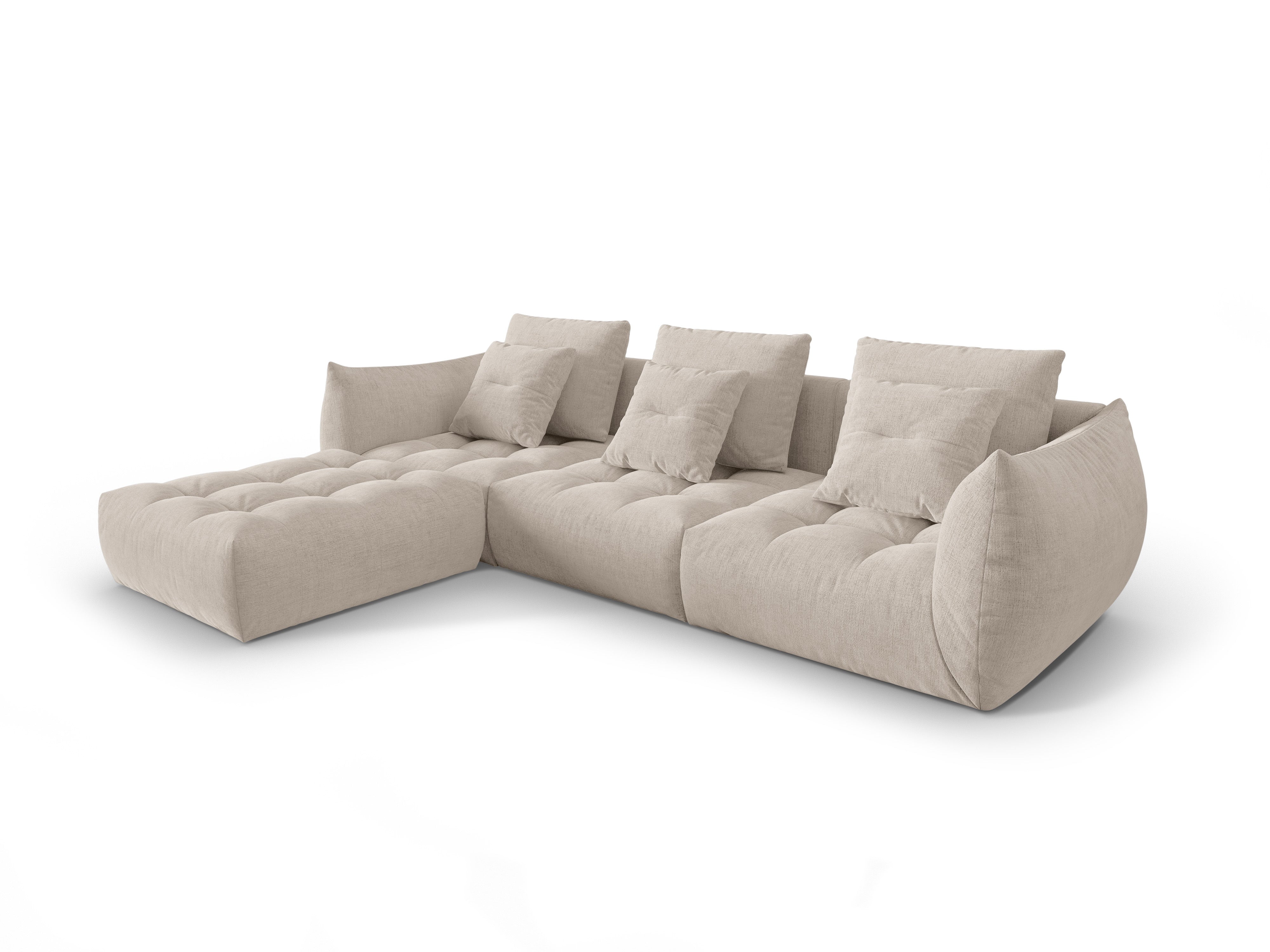 Modulares Sofa, "Bloom", 2 Sitze, dunkles Beige, 332x216x95
In Europa gemacht