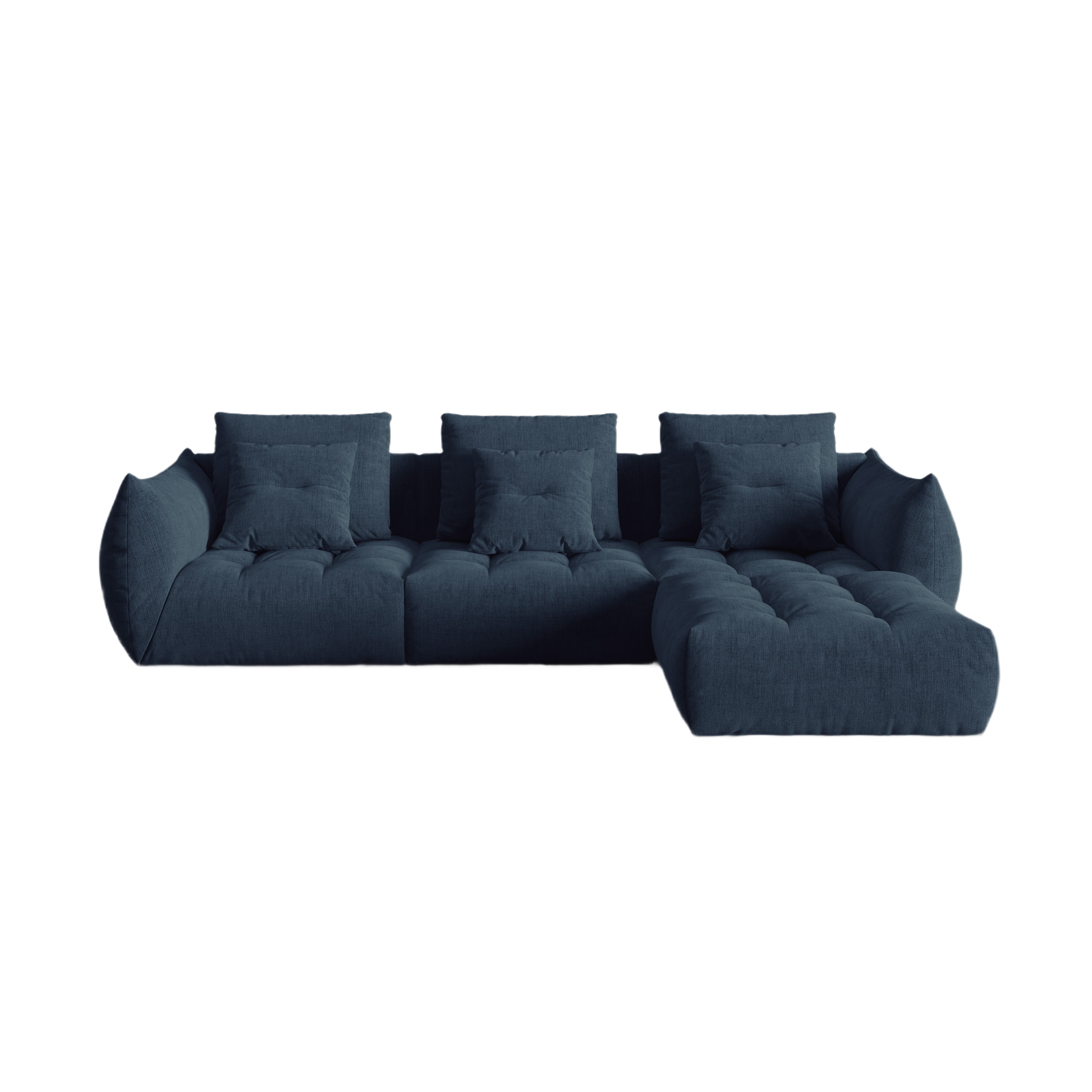 Modular Sofa, "Bloom", 2 Seats, Dark Blue, 332x216x95
Made in Europe