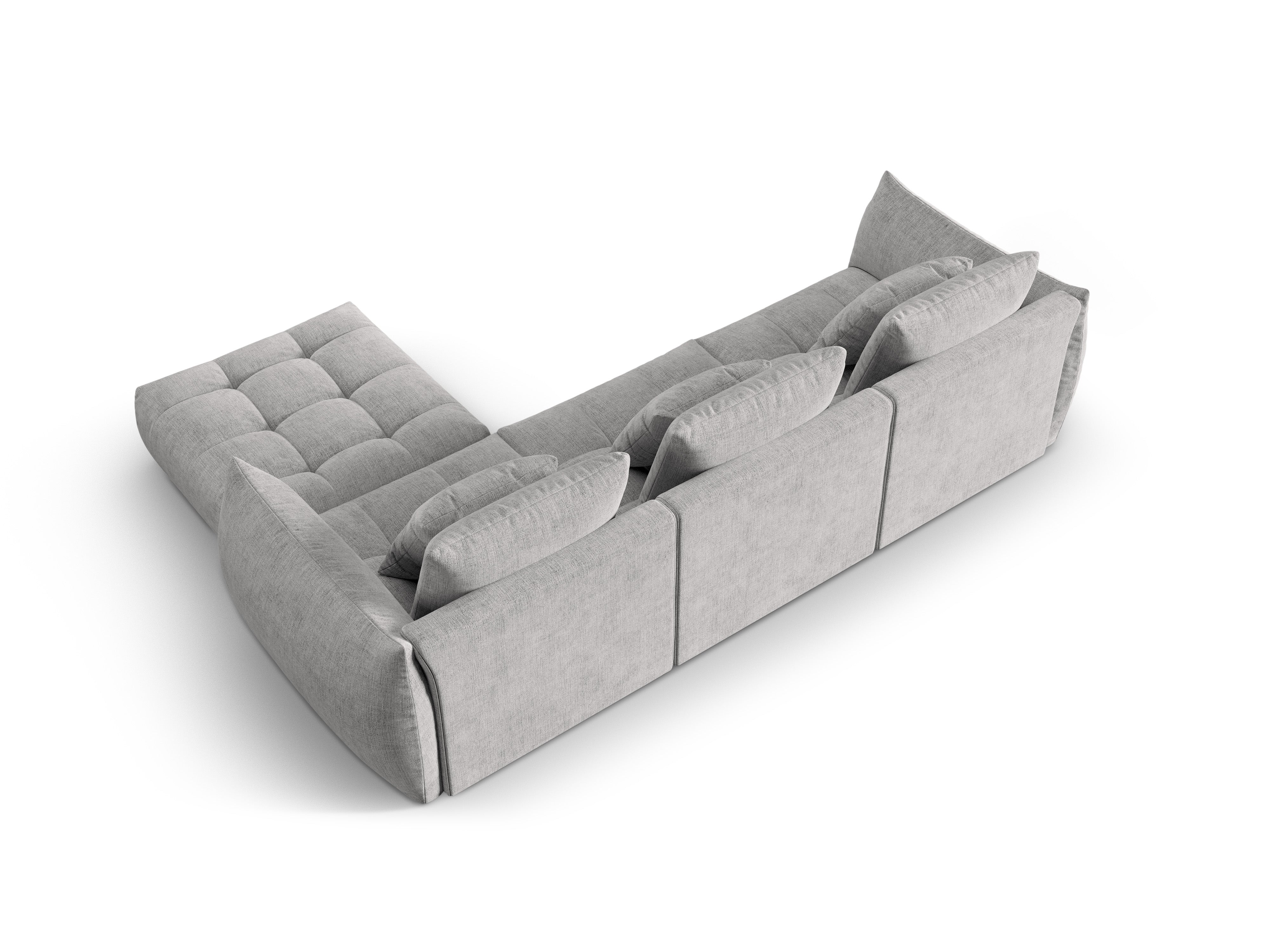 Modulares Sofa, "Bloom", 2 Sitze, Silber, 332x216x95
In Europa gemacht