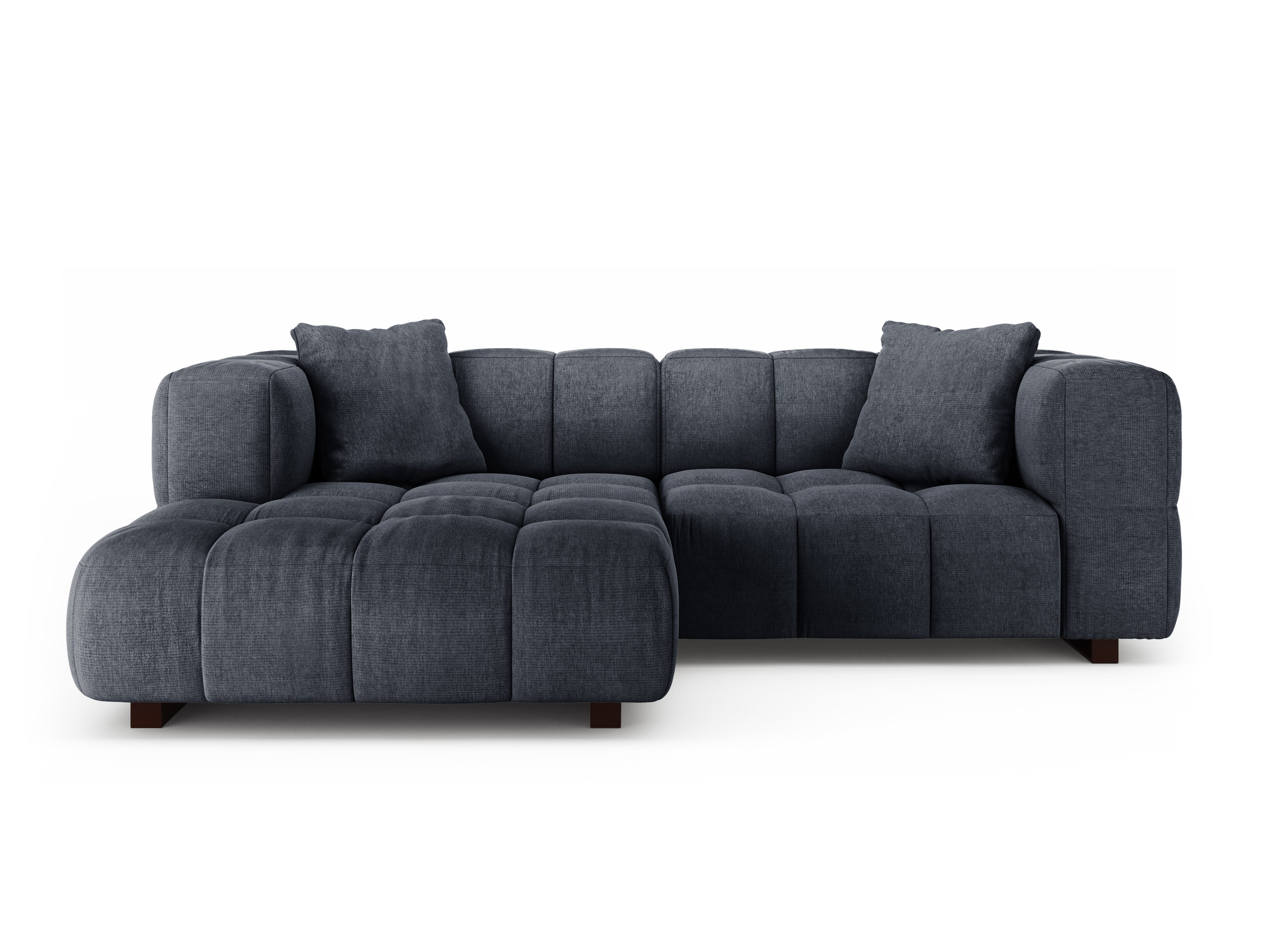 Ecksofa links mit Schlaffunktion PUMA dunkelblau
