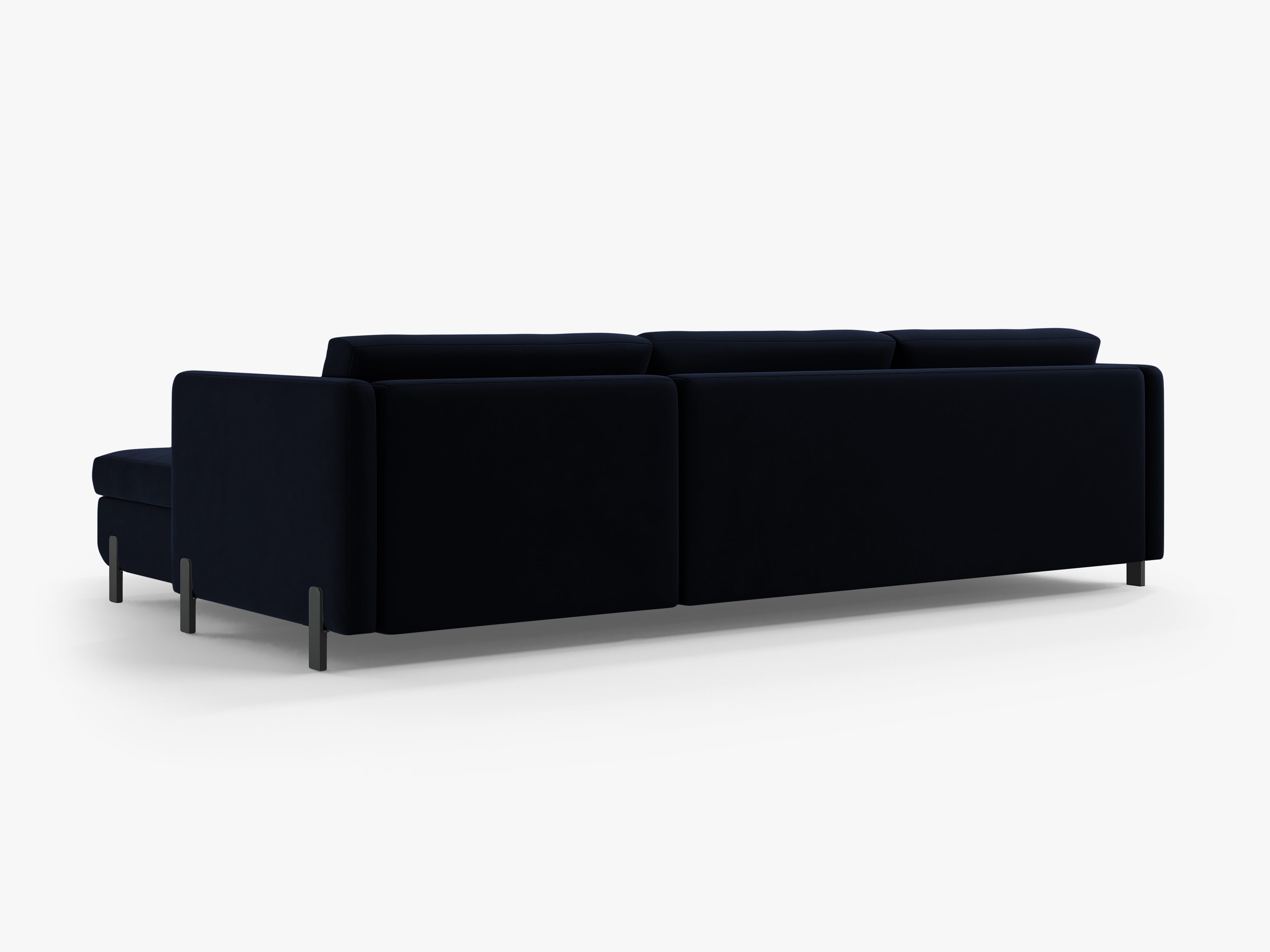 Velvet Linksecke Sofa mit Bettfunktion, "Gloria", 5 Sitze, Royal Blue, 280x170x80
In Europa gemacht