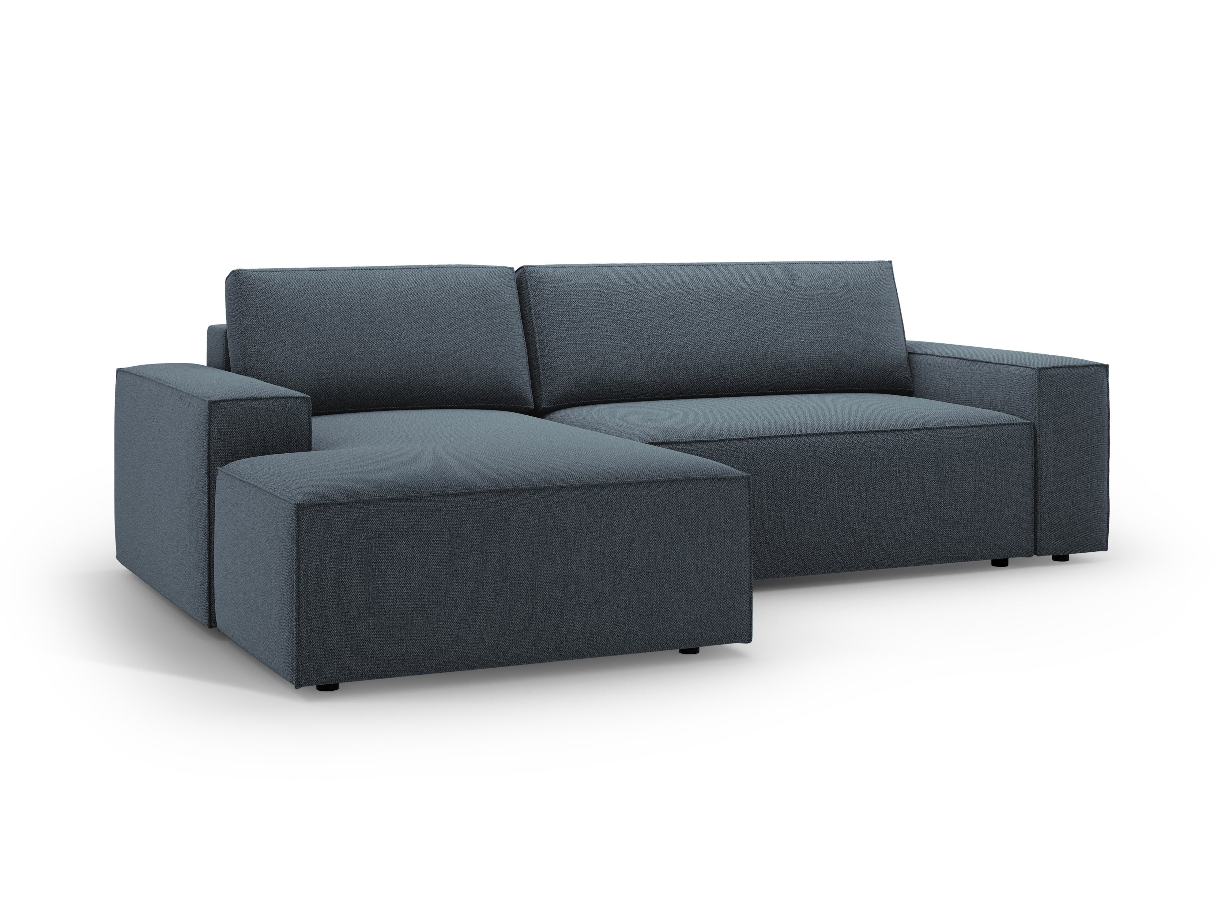 Ecksofa links mit Schlaffunktion JODIE blau