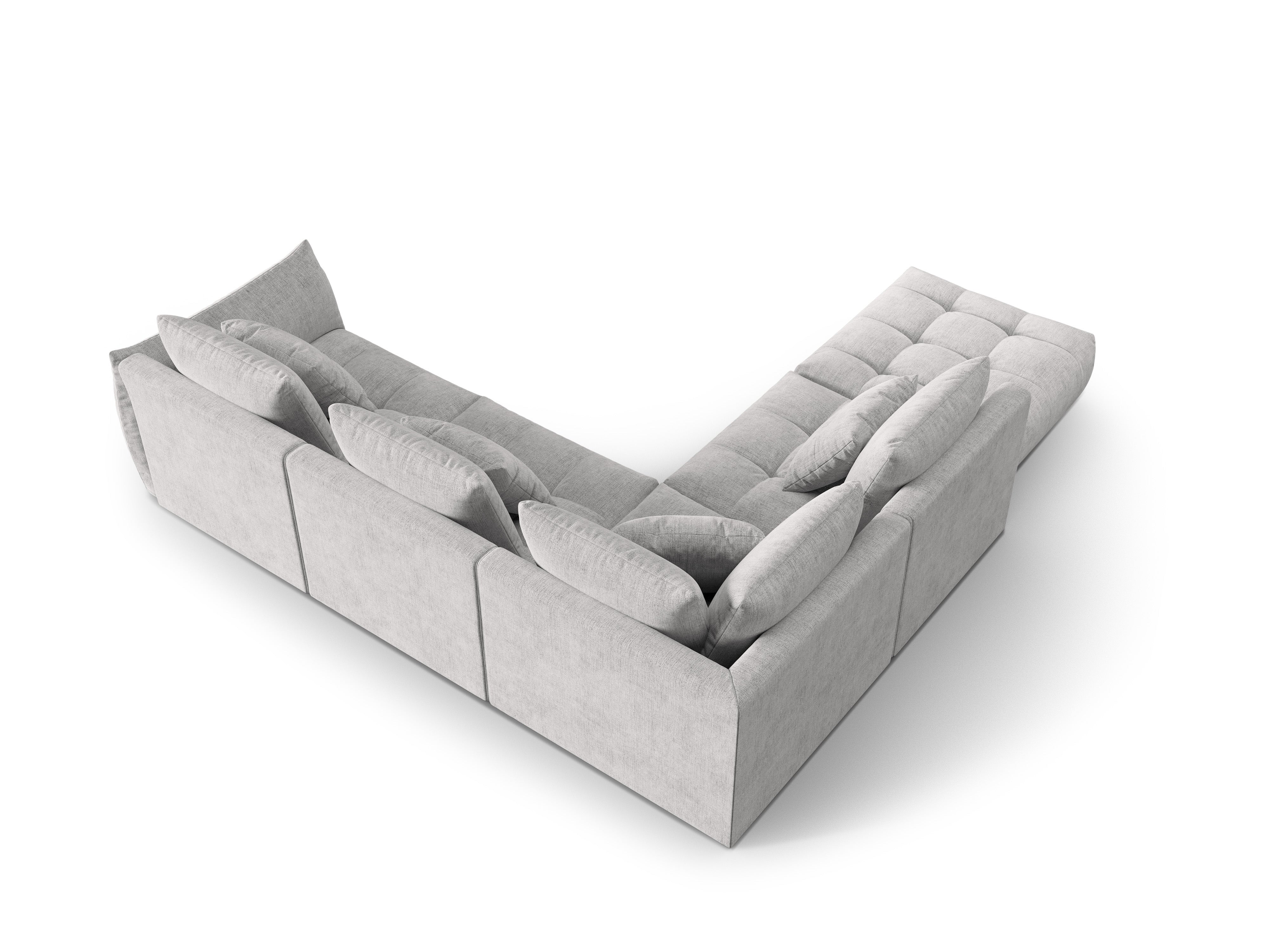 Modulares linke Ecksofa, "Bloom", 4 Sitze, Silber, 316x310x95
In Europa gemacht