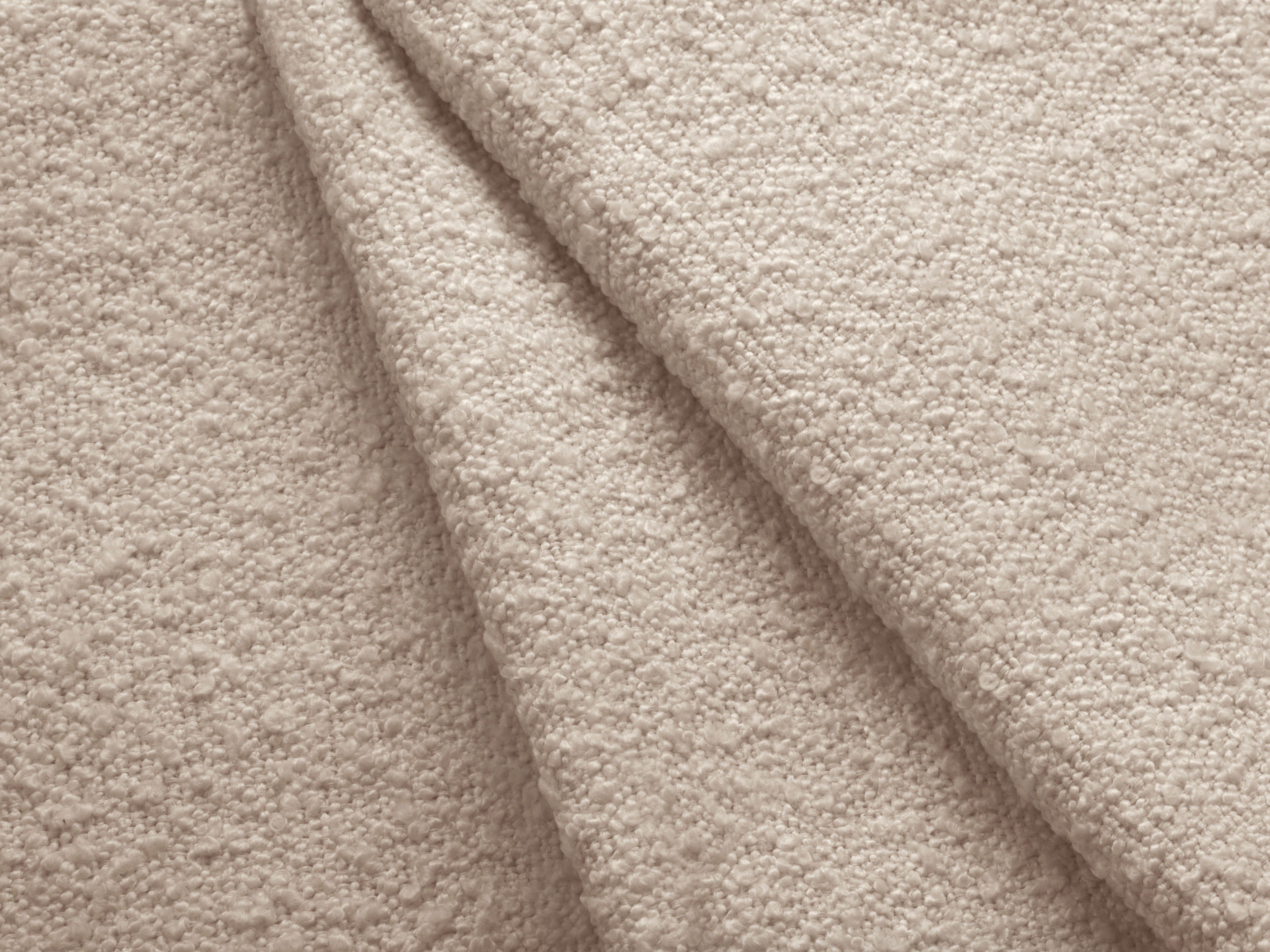 Rechtsseitige 3-Sitzer-Eckcouch KATE beige Boucle