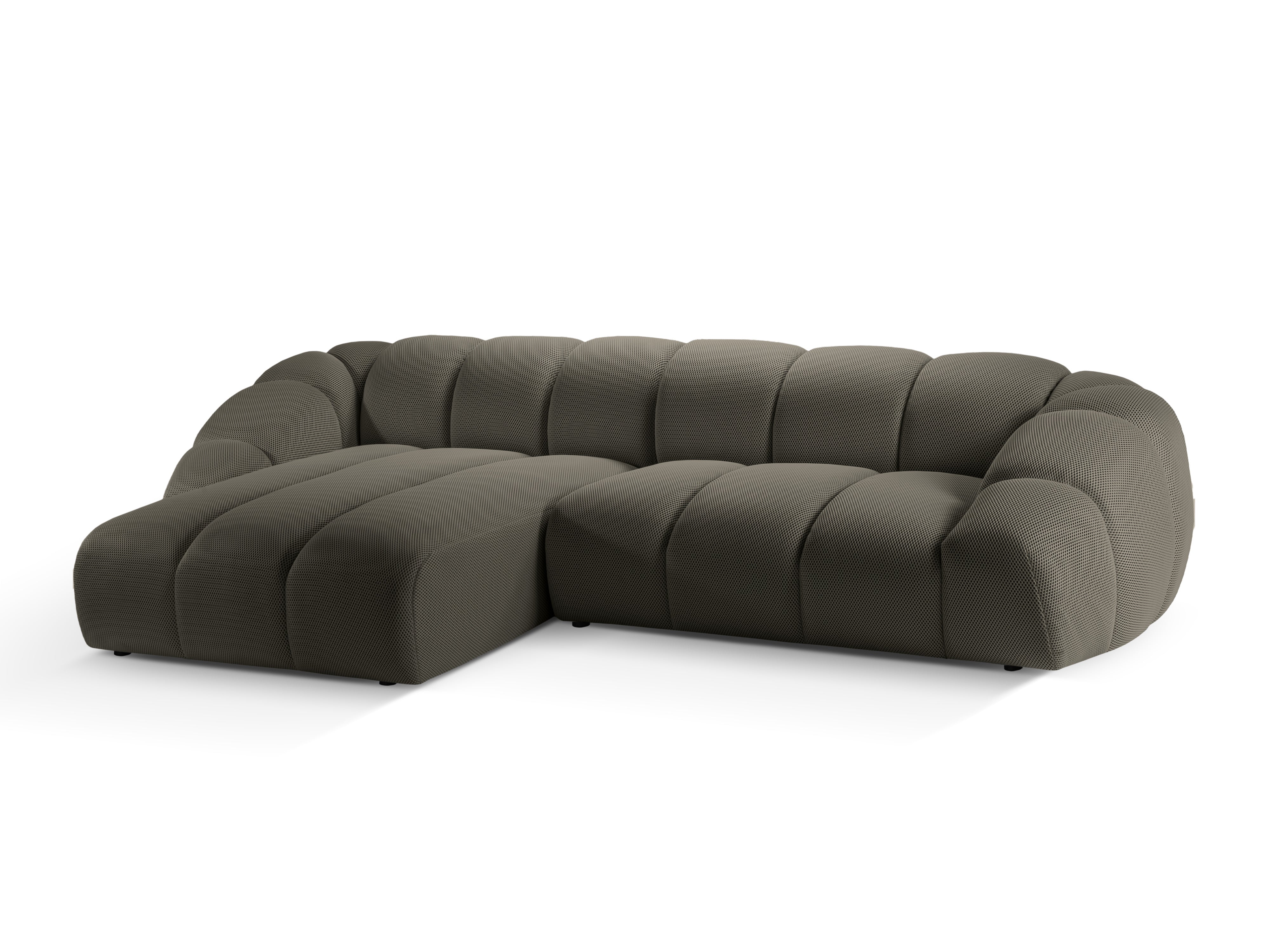 Linksecke Sofa, "Diana", 4 Sitze, Stahl, 334x182x72
In Europa gemacht