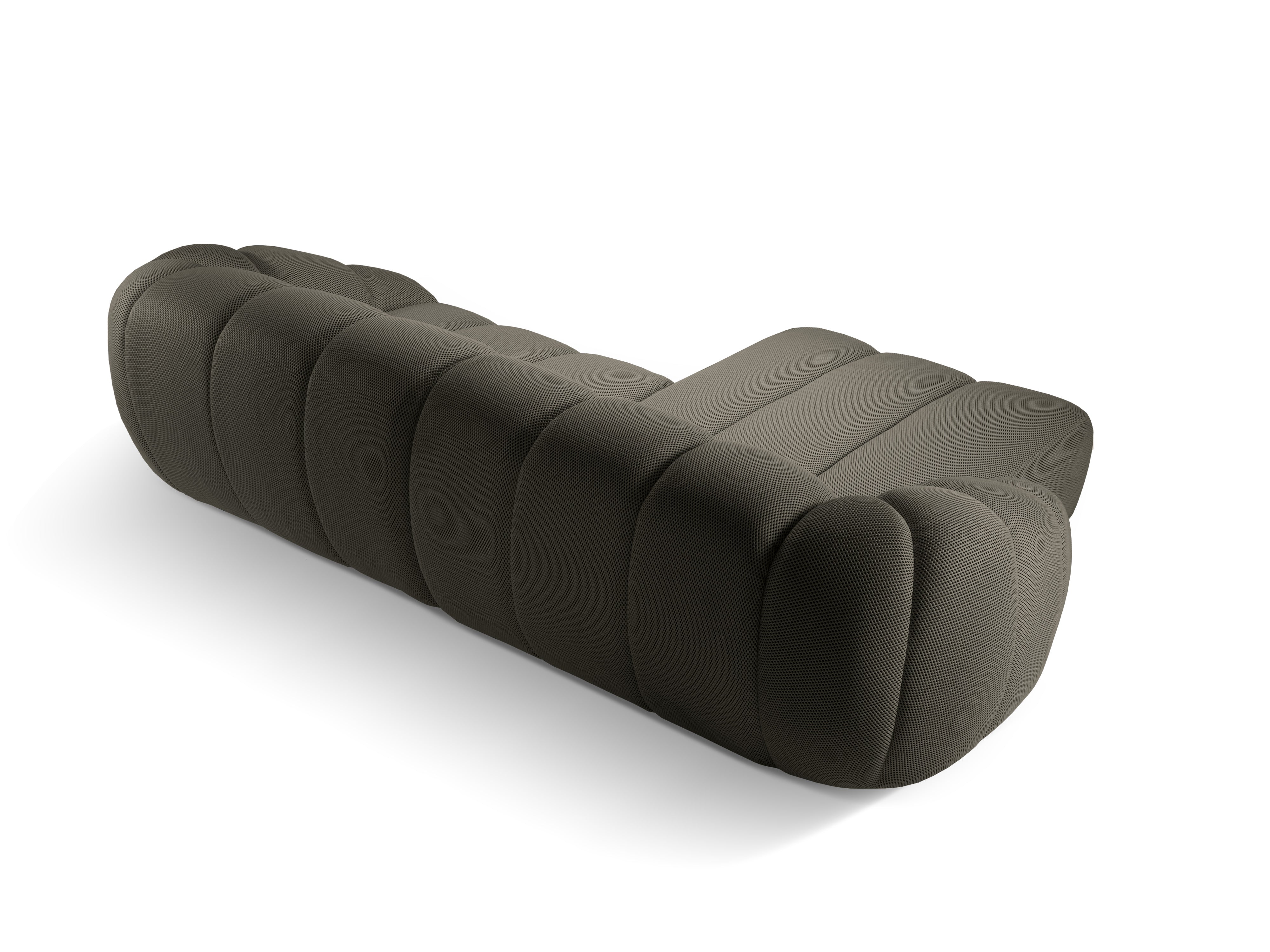 Linksecke Sofa, "Diana", 4 Sitze, Stahl, 334x182x72
In Europa gemacht