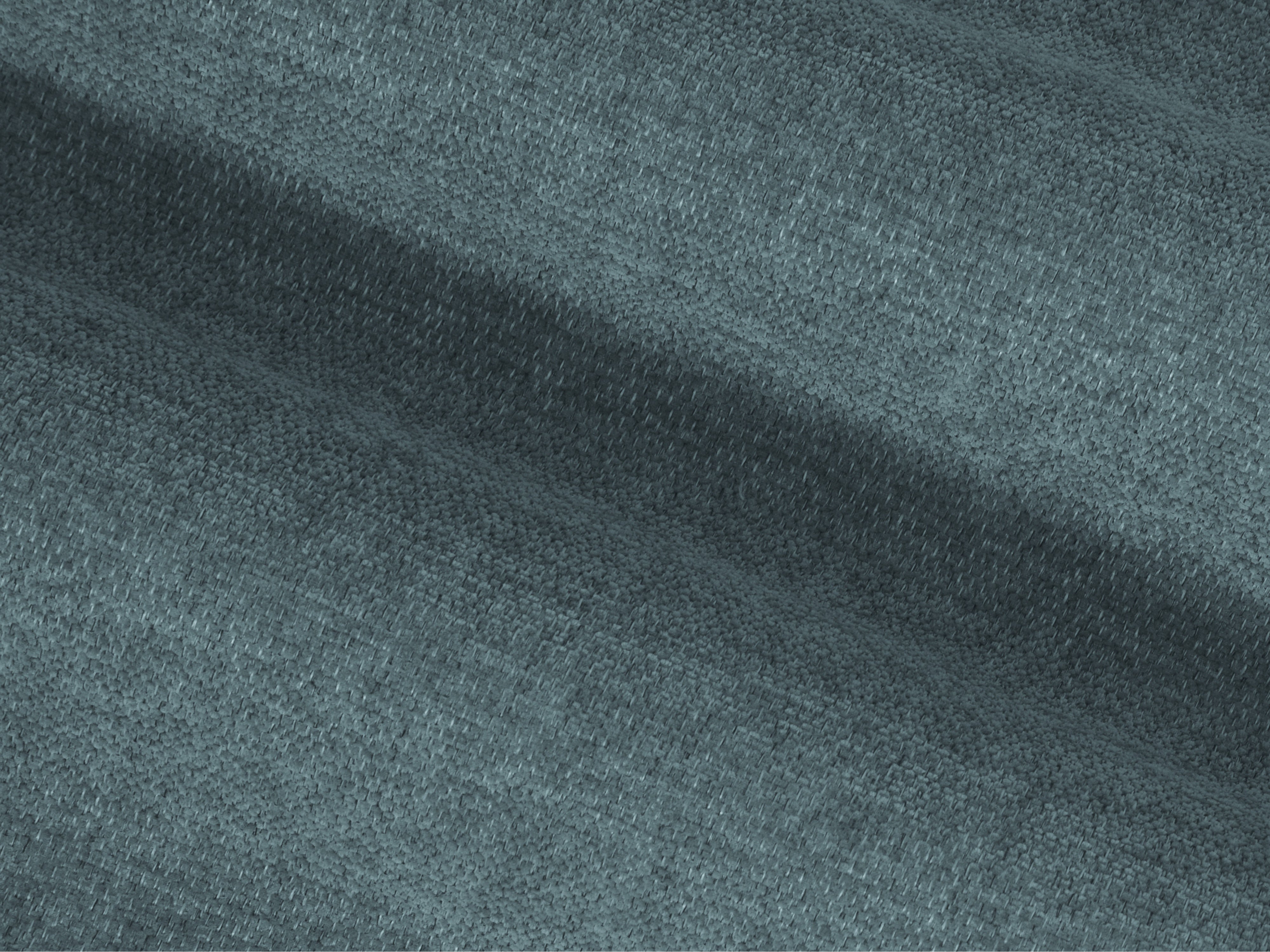 Linksseitige Eckcouch LISA hellblaues Chenille