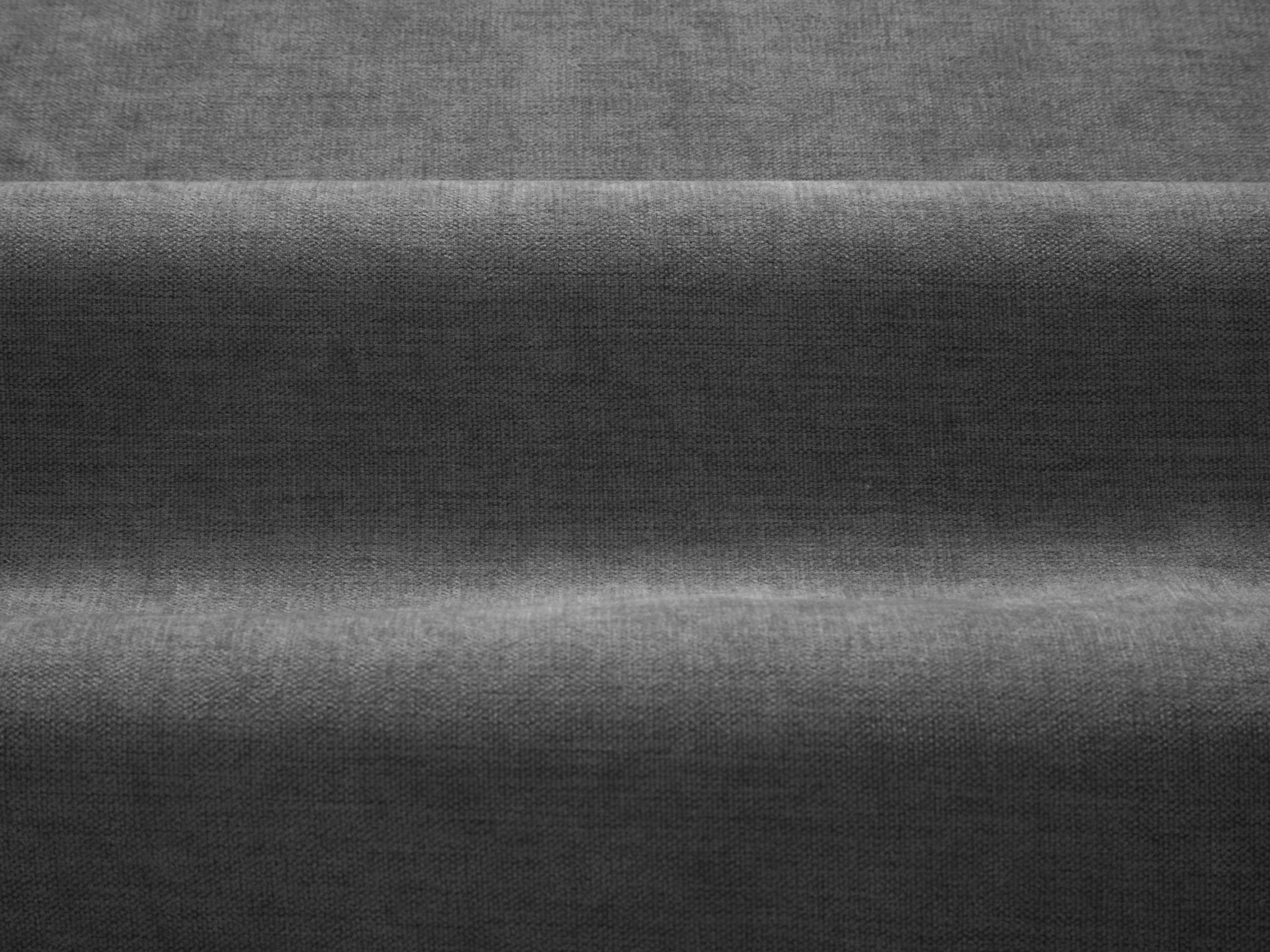 Left-sided corner sofa ADA dark gray chenille